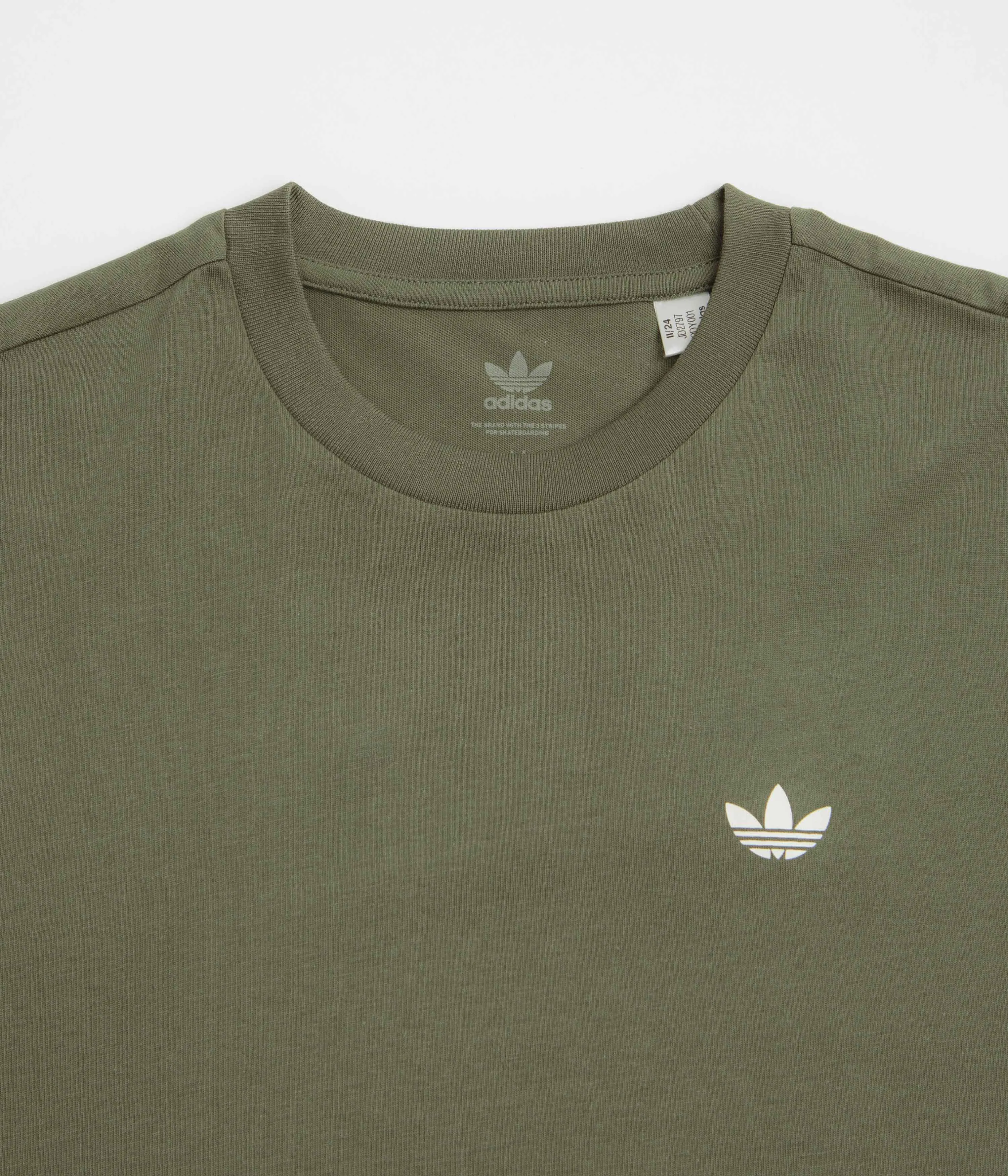 Adidas 4.0 Logo T-Shirt - Olive Strata
