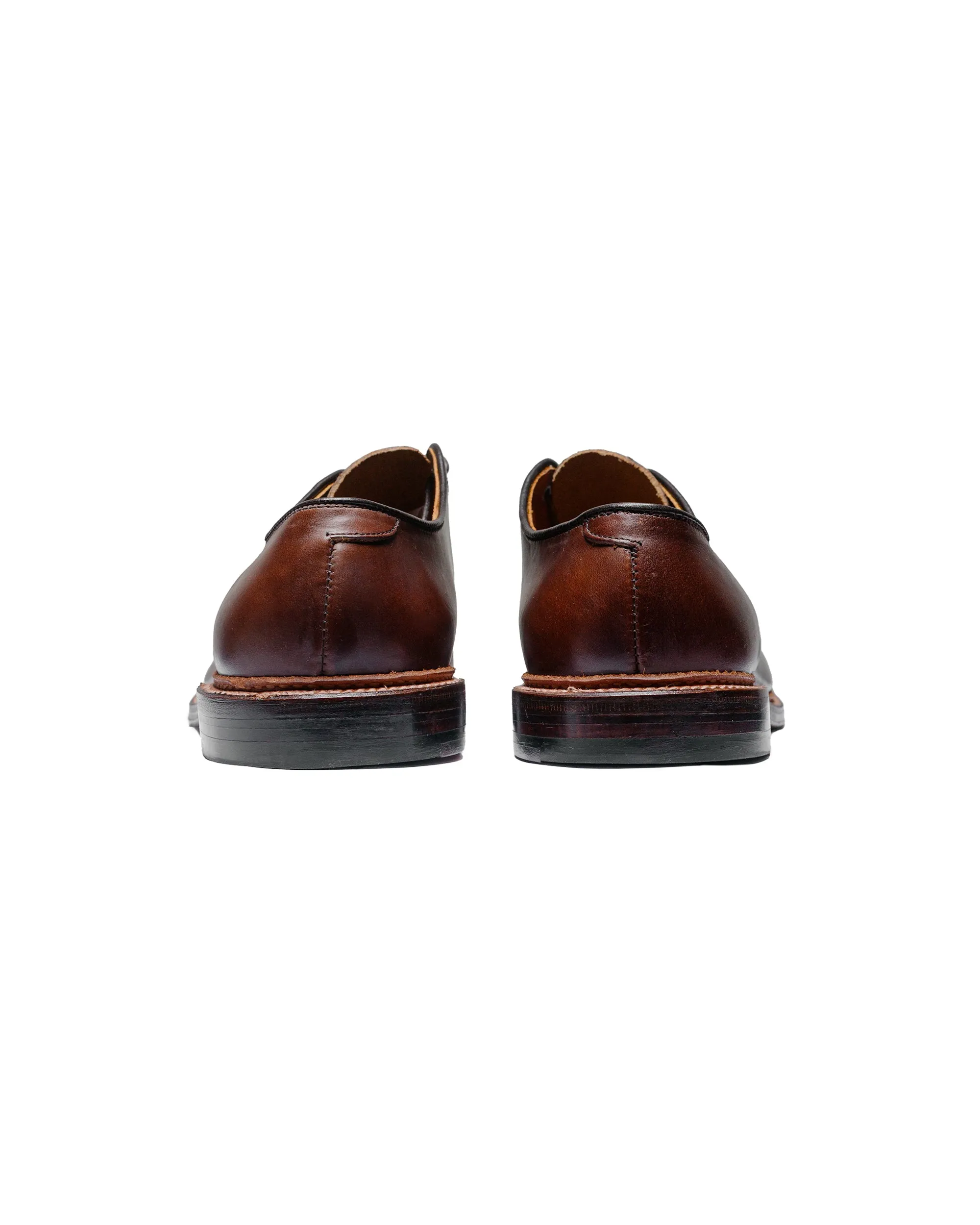 Alden Plain Toe Blucher Unlined Brown Chromexcel 29364F
