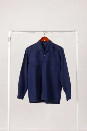 APC Surplus 'Lightweight Military' Shirt Navy
