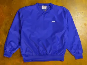 Banner V-Neck Micro Poly Windshirt - Royal Blue