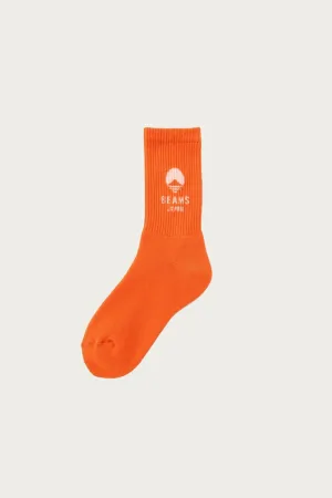 Beams Logo Socks - Orange