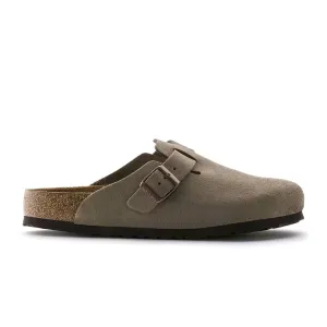 BOSTON SOFT FOOTBED SUEDE LEATHER - TAUPE