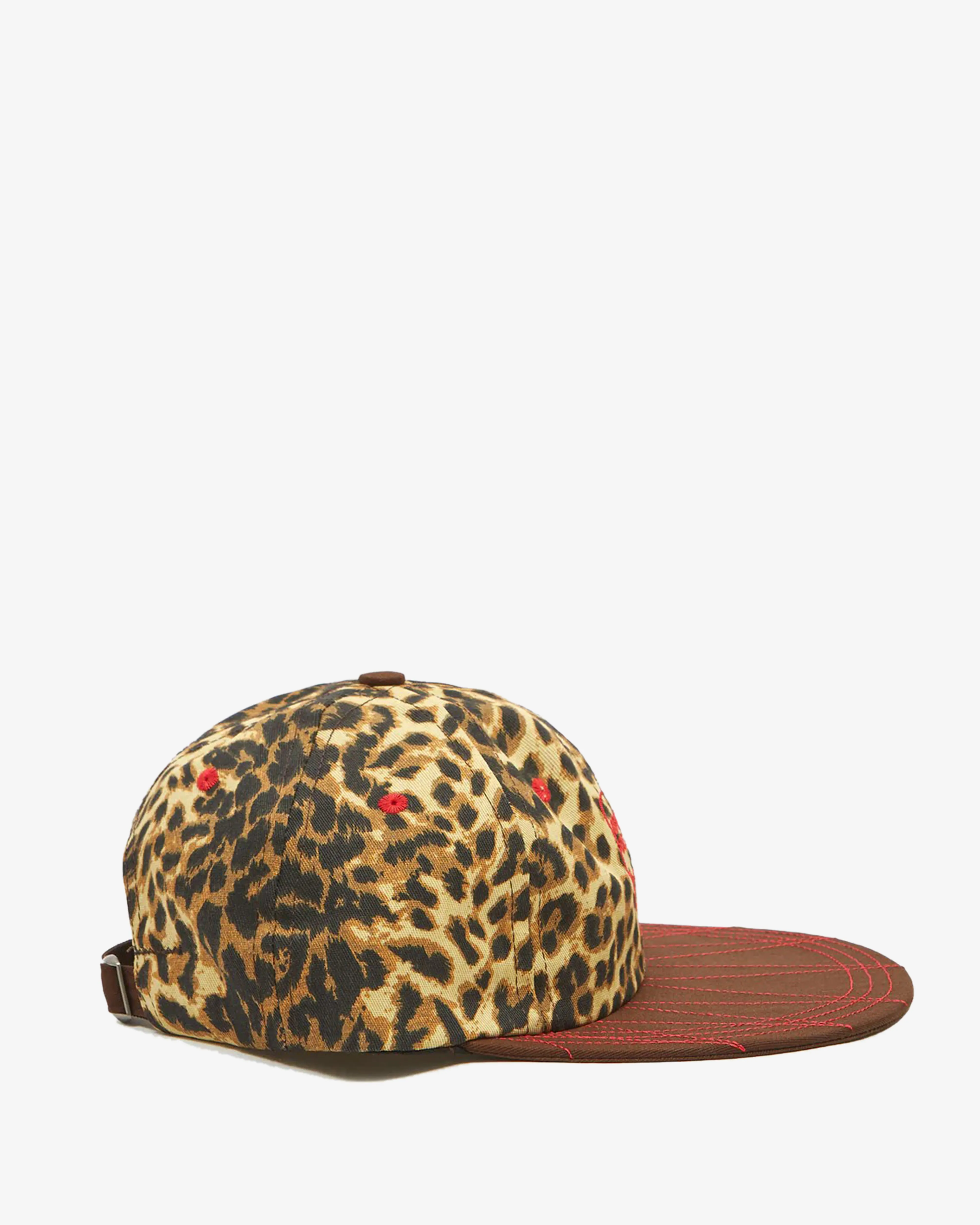 Brain Dead - Men's Logohead Longbrim Hat - (Leopard)