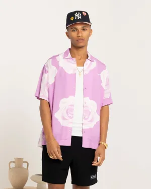 Carr Rose Bunch Button Up Shirt Pastel Purple