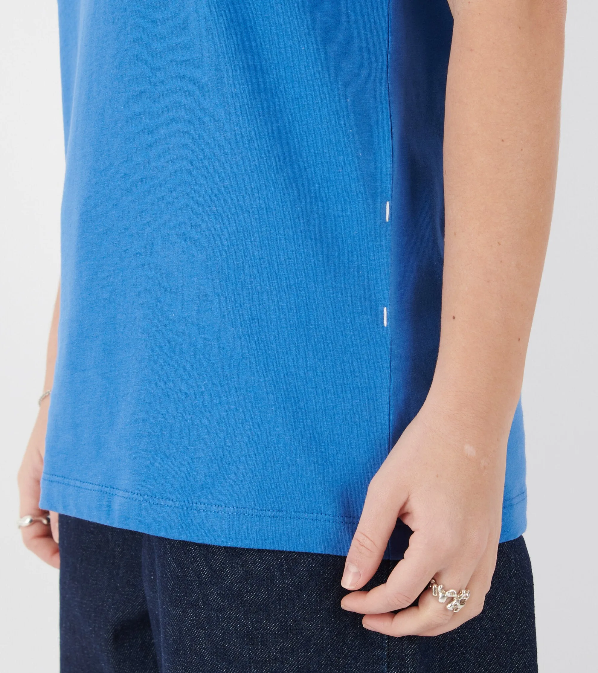 Classic Circular Tee Brilliant Blue