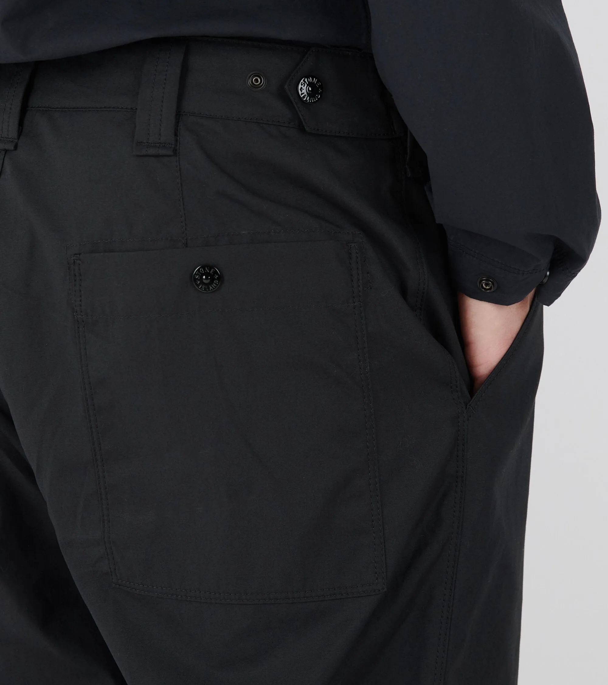 Classic Cotton Pants Black