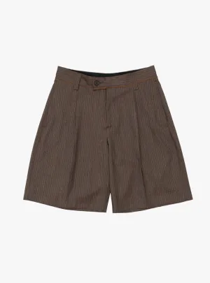 Classic Shorts Nutmeg Vintage Stripe