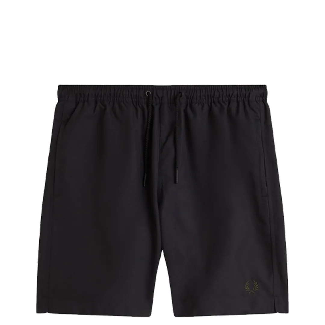 CLASSIC SWIMSHORT BLK/CRT GRN