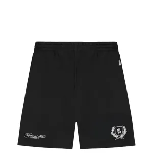 CREST SHORT JET BLACK