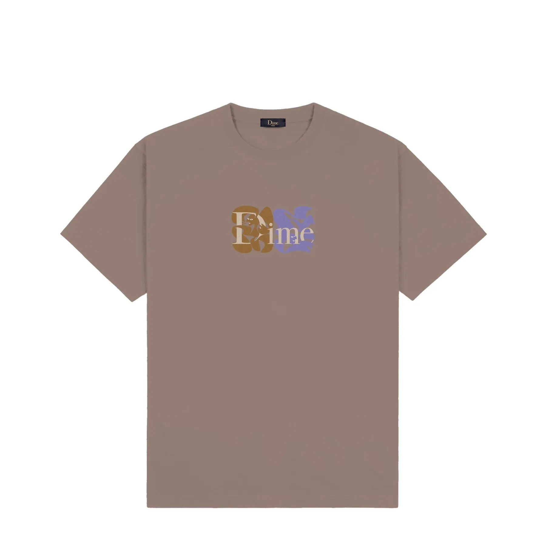 Dime Classic Duo Tee // Deep Sepia