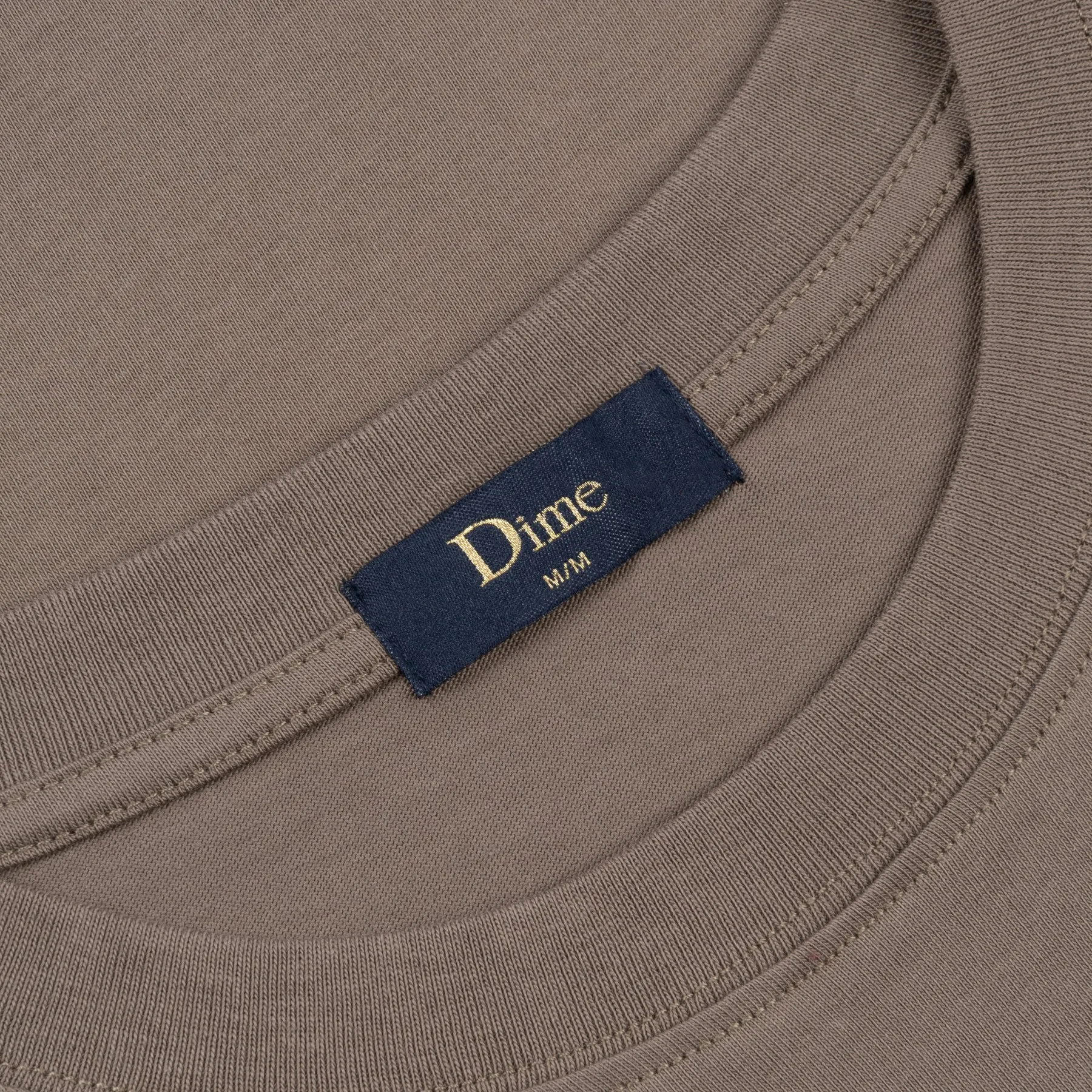 Dime Classic Duo Tee // Deep Sepia