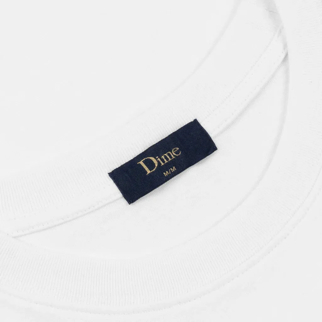Dime Classic Duo Tee // White