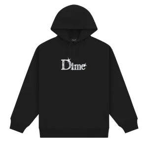 Dime Classic Shiny Hoodie Black