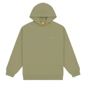 Dime Classic Small Hoodie // Army Green