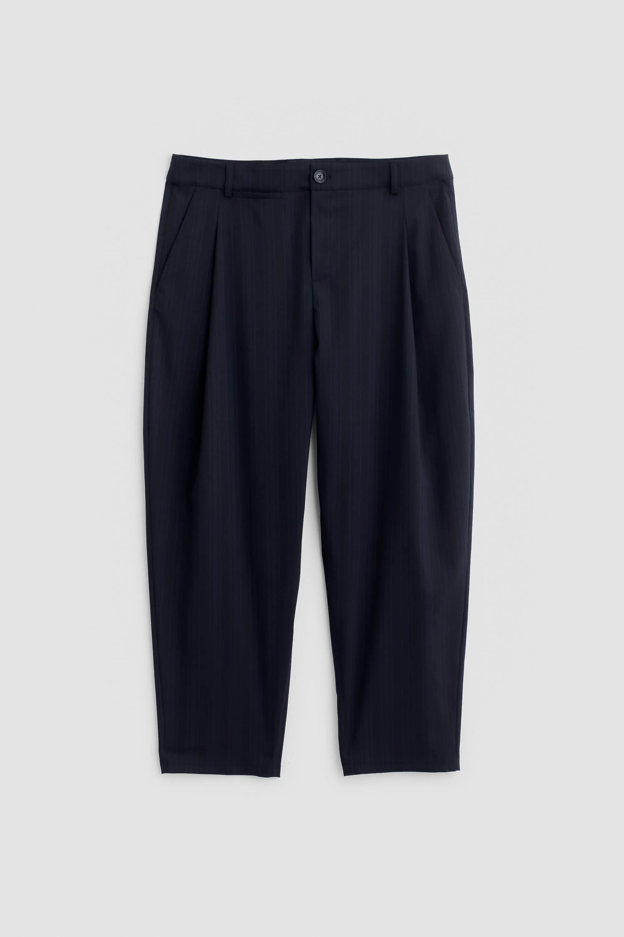 FOLDED WIDE TROUSERS