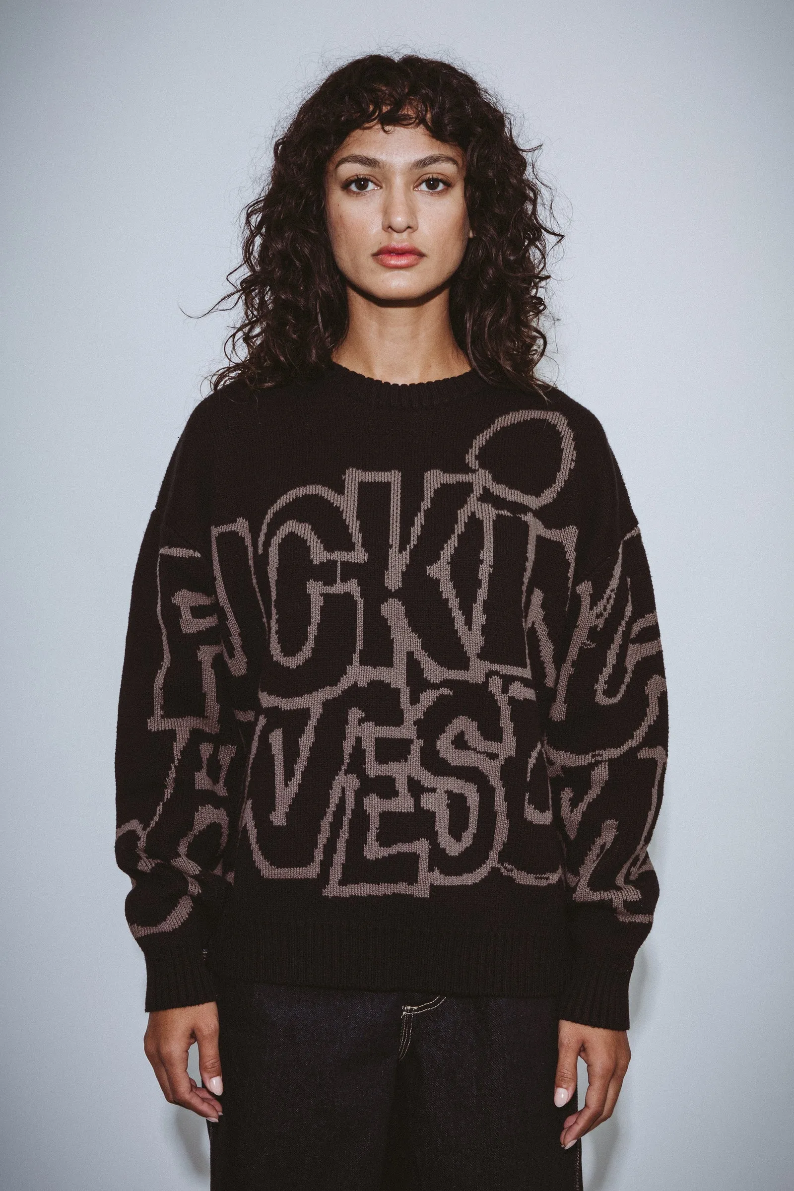 Fucking Awesome PBS Sweater // Black