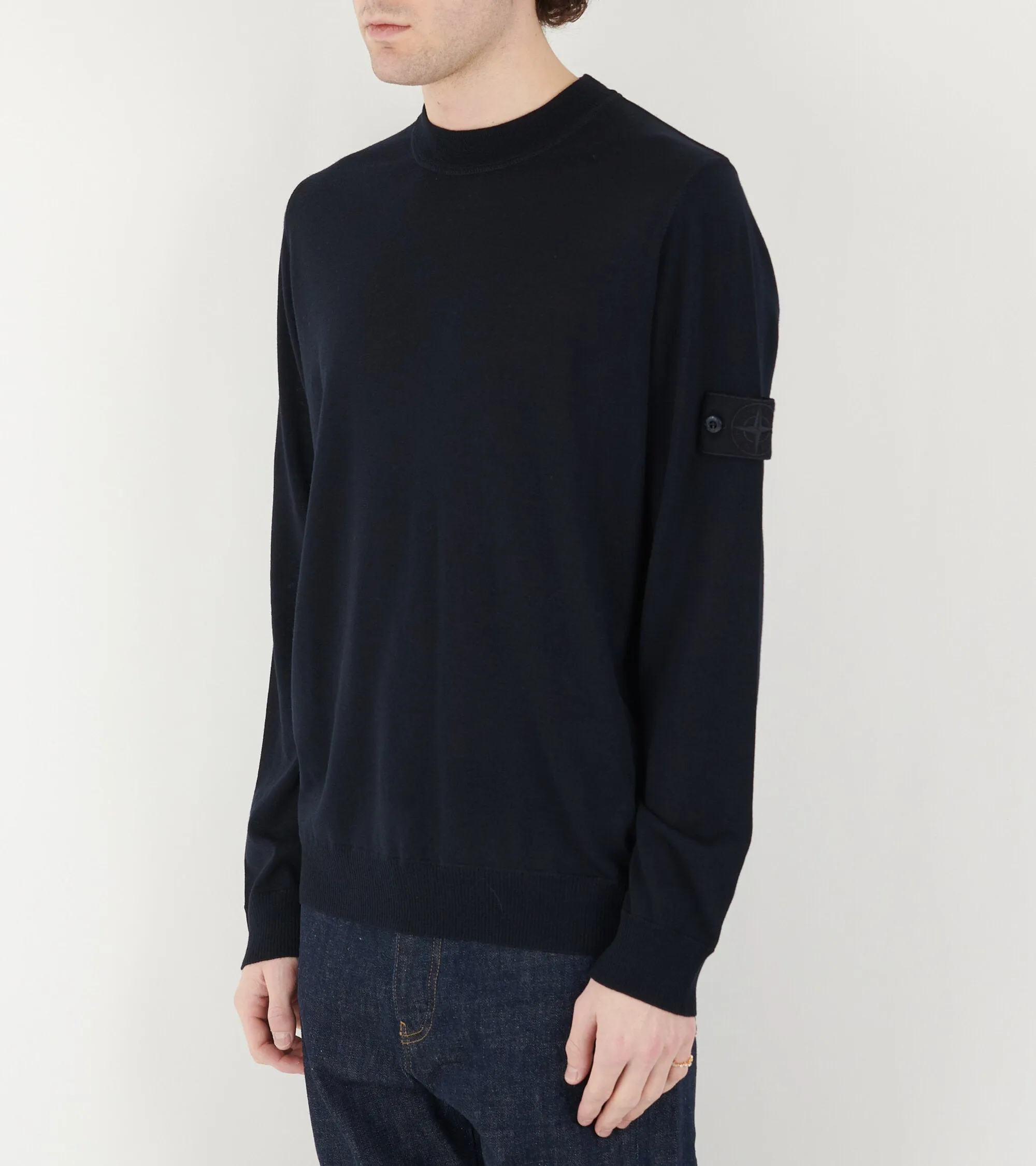 Ghost Lightweight Wool Knit Navy