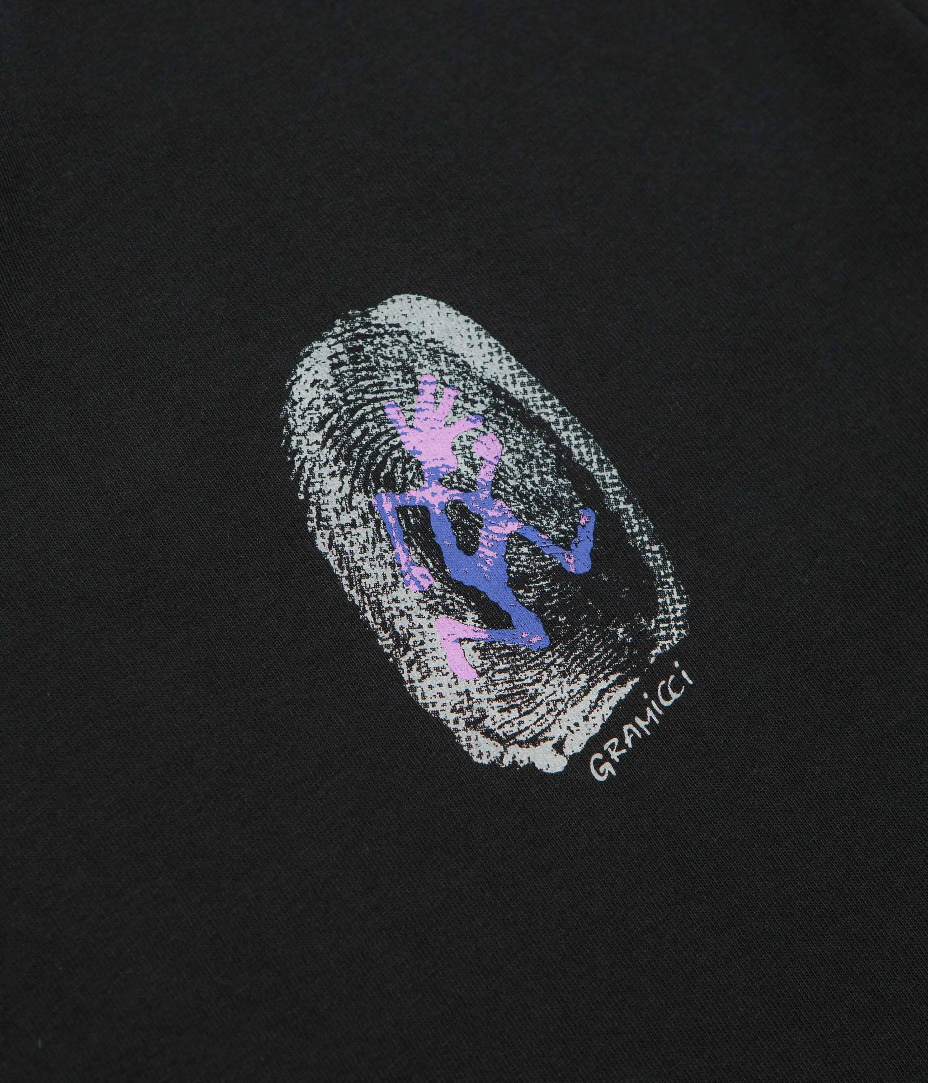 Gramicci Thumbprint T-Shirt - Vintage Black