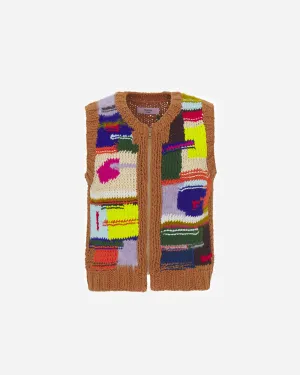 Handknit Zip Vest
