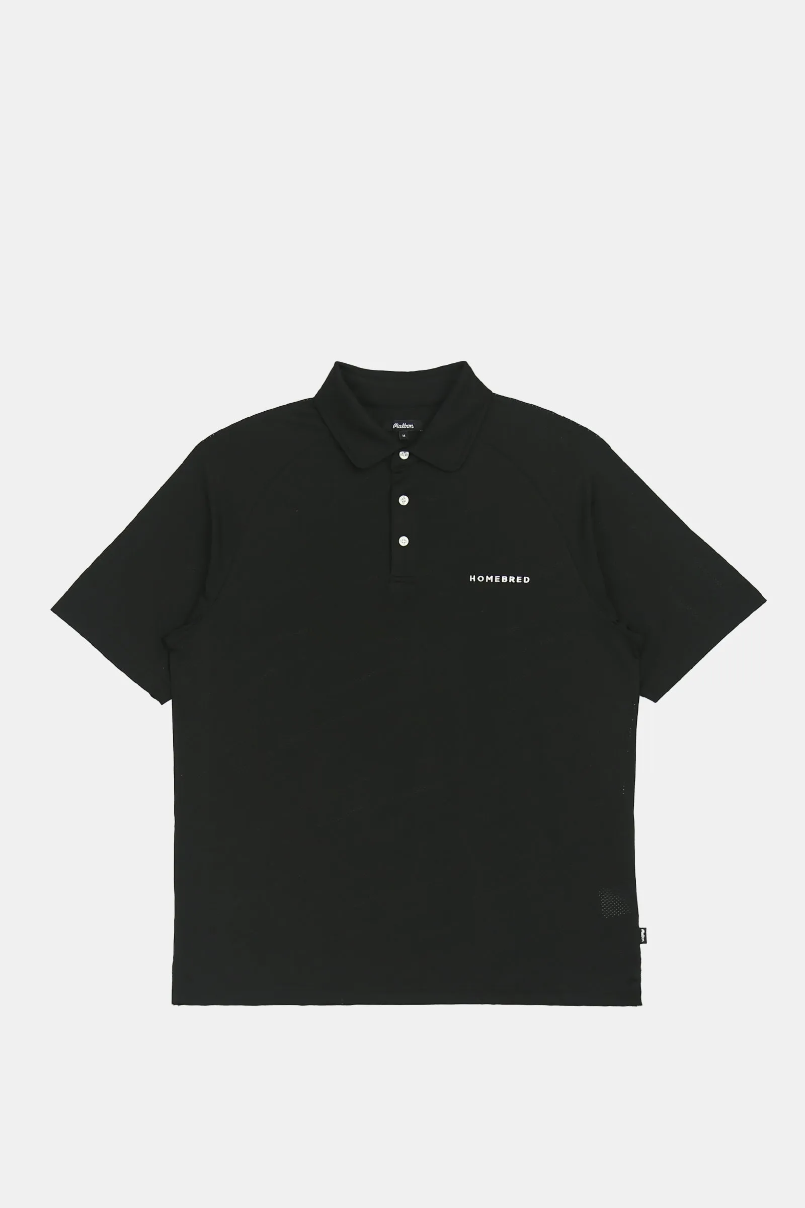 Homebred x Malbon Raglan Sleeve Mesh Polo
