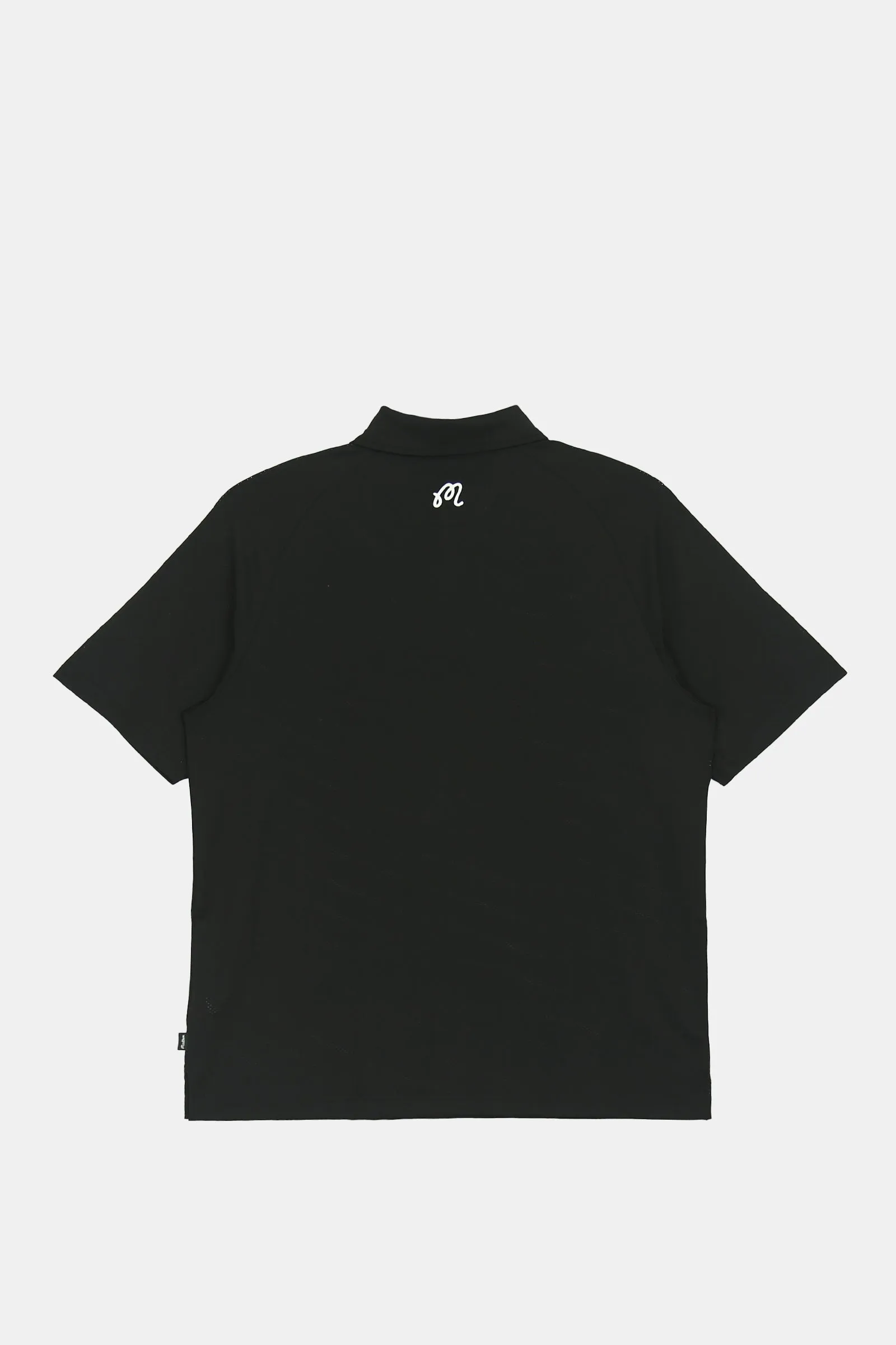 Homebred x Malbon Raglan Sleeve Mesh Polo