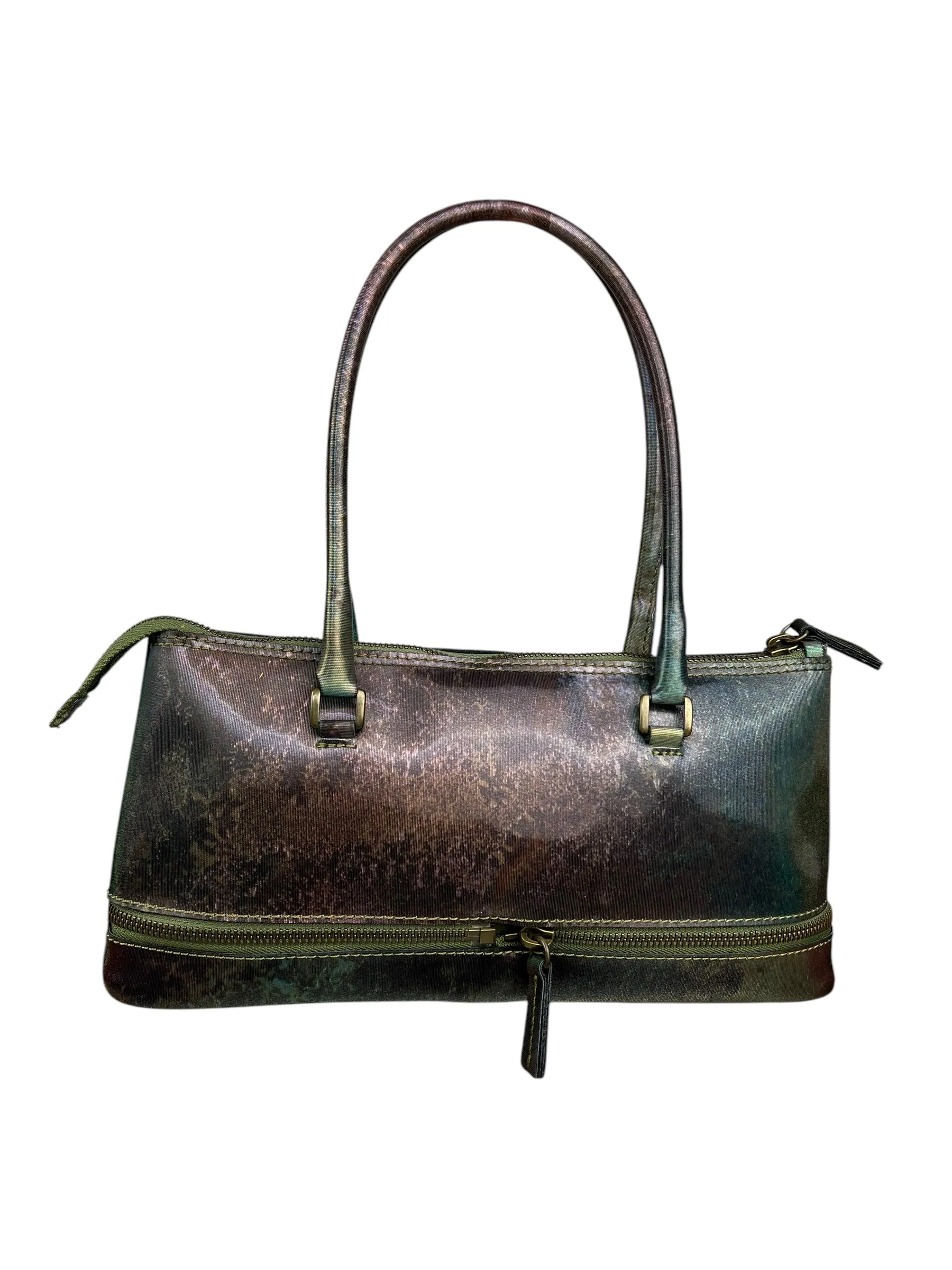 Jean Paul Gaultier F/W 1999 expandable iridescent bag