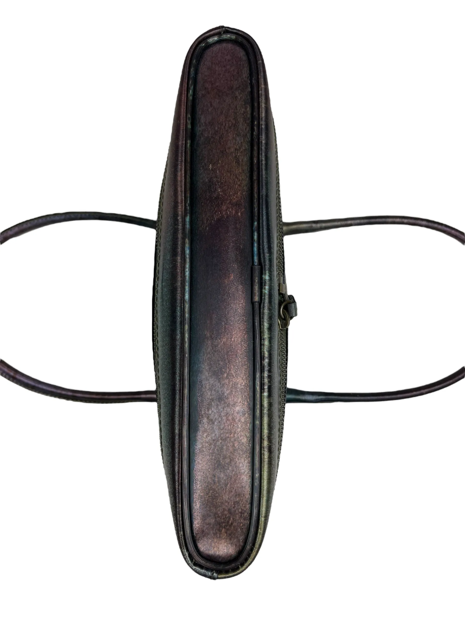 Jean Paul Gaultier F/W 1999 expandable iridescent bag