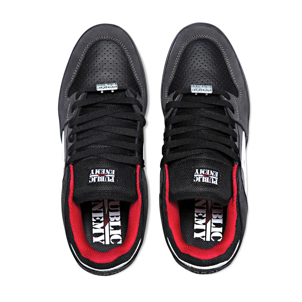 LAKAI TELFORD LOW // BLACK/CHARCOAL SUEDE