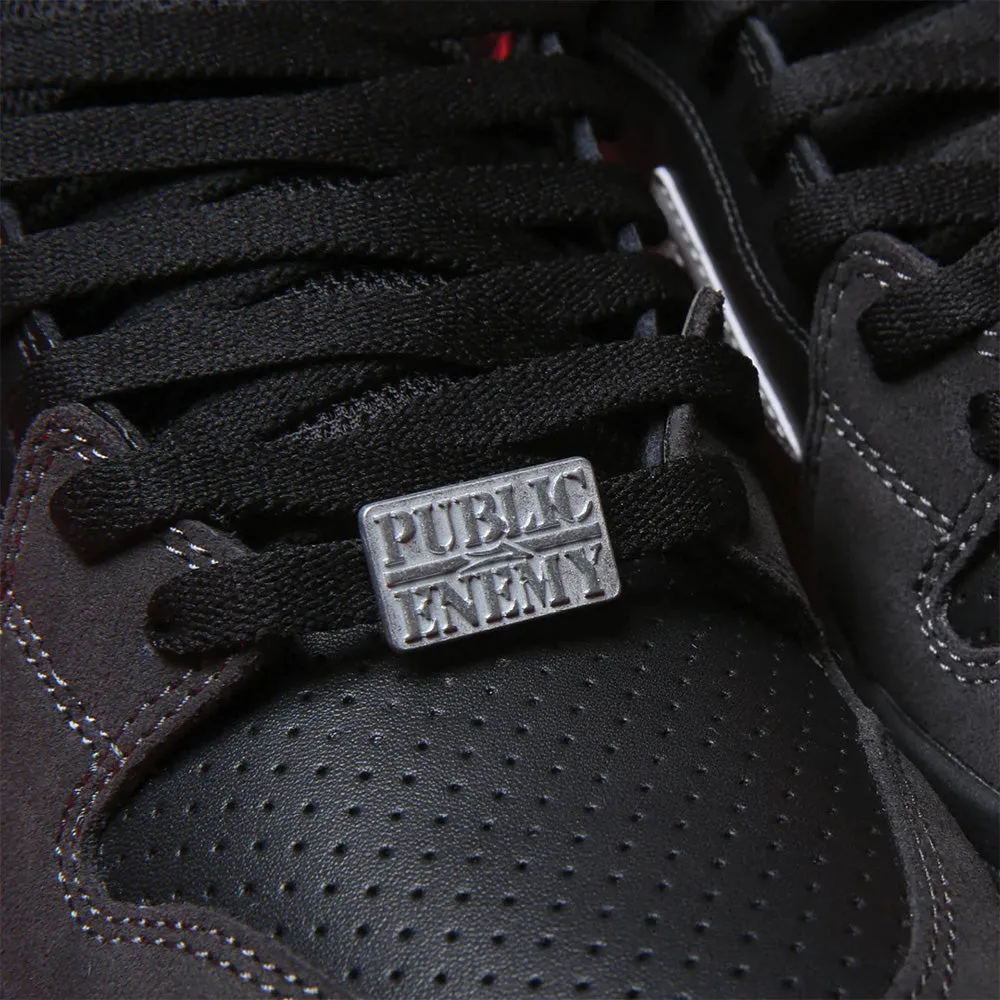 LAKAI TELFORD LOW // BLACK/CHARCOAL SUEDE