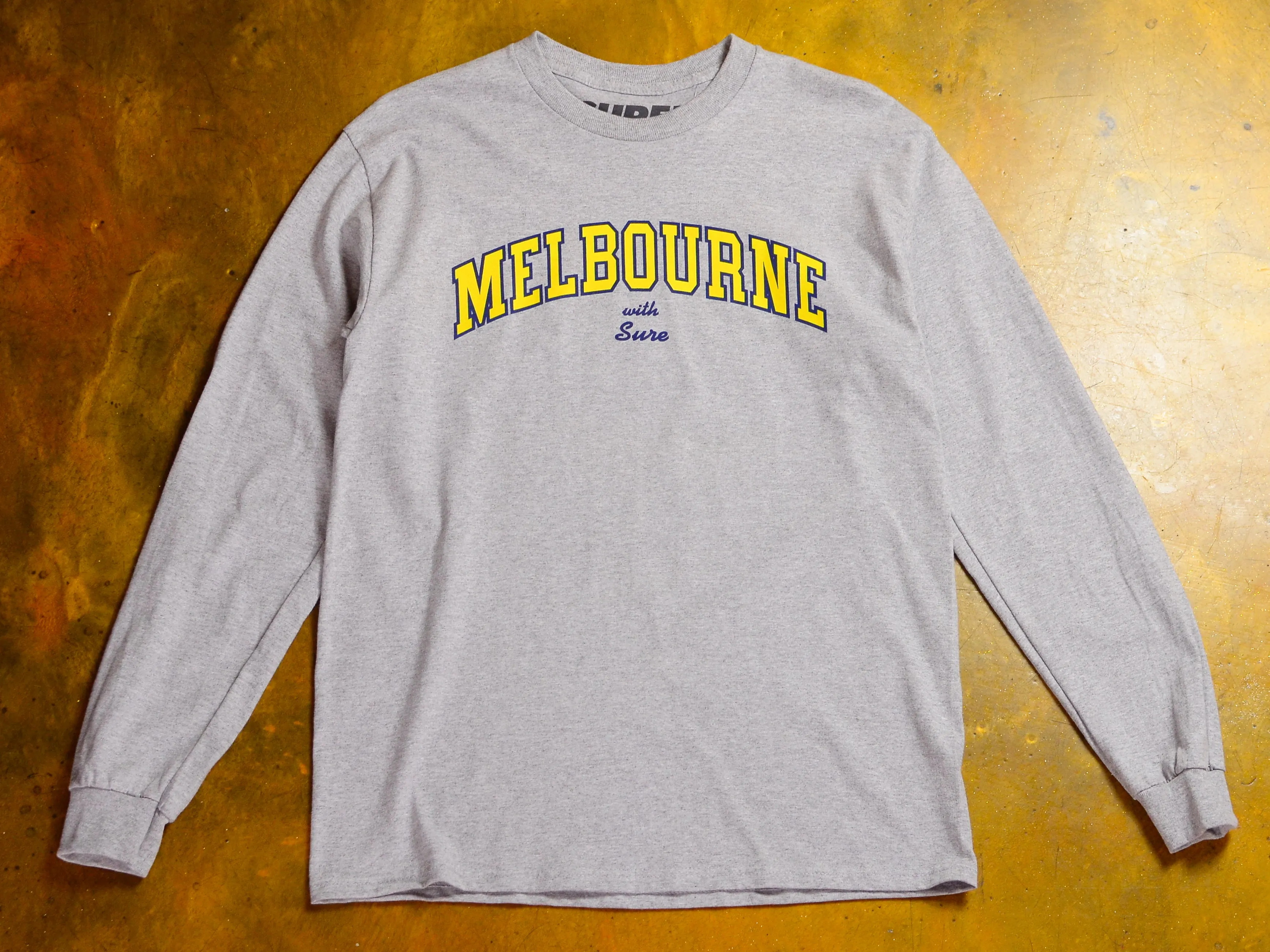 Letterman Long Sleeve T-Shirt - Athletic Heather