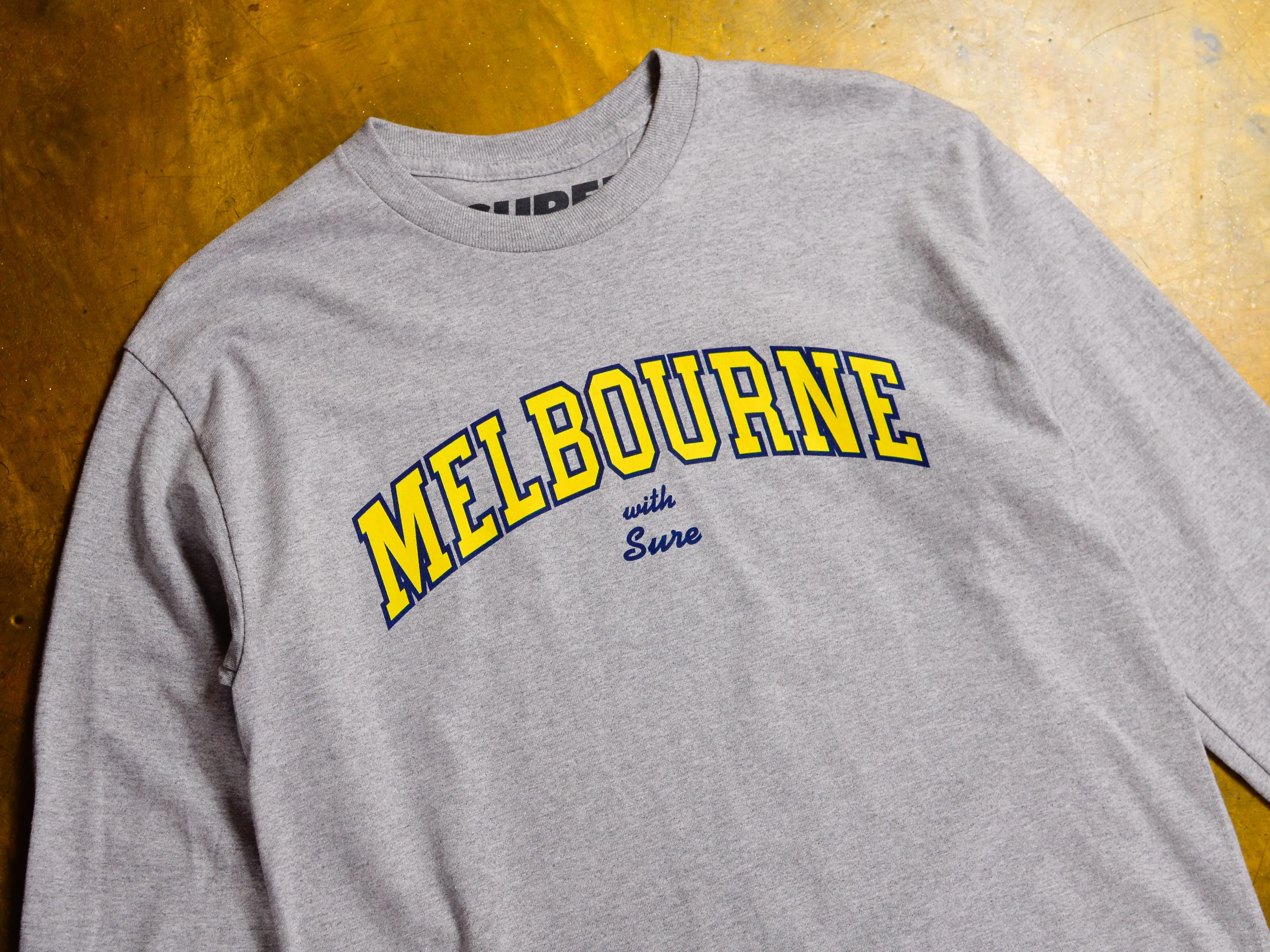Letterman Long Sleeve T-Shirt - Athletic Heather