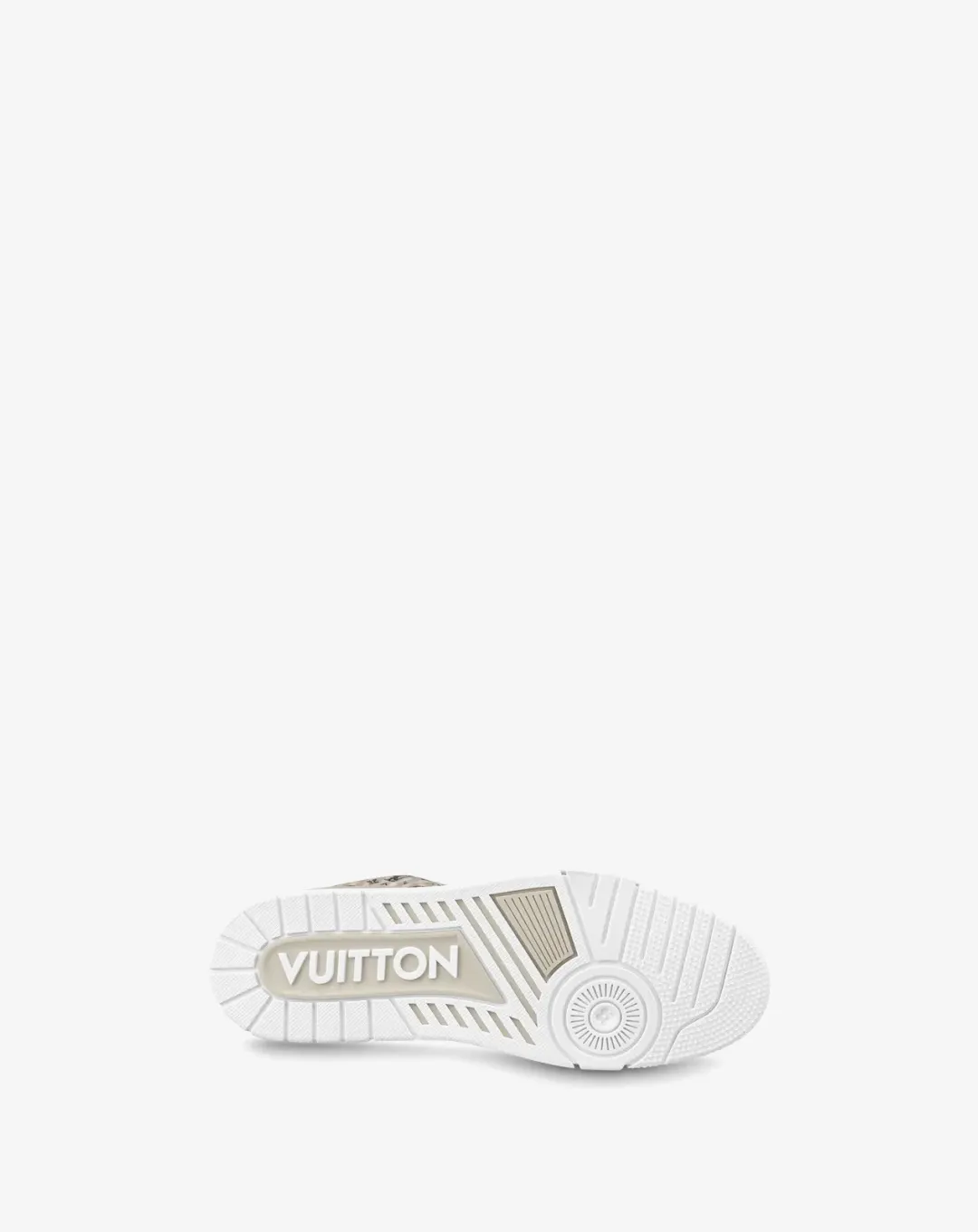 Louis Vuitton Trainer Beige Stripe Monogram Sneaker