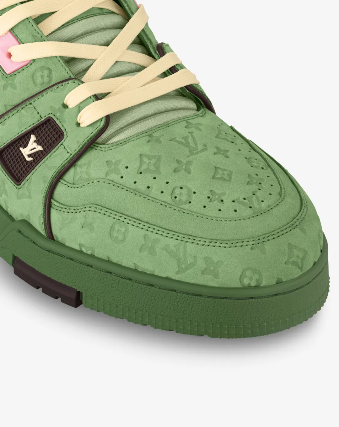 Louis Vuitton Trainer Green Sneakers