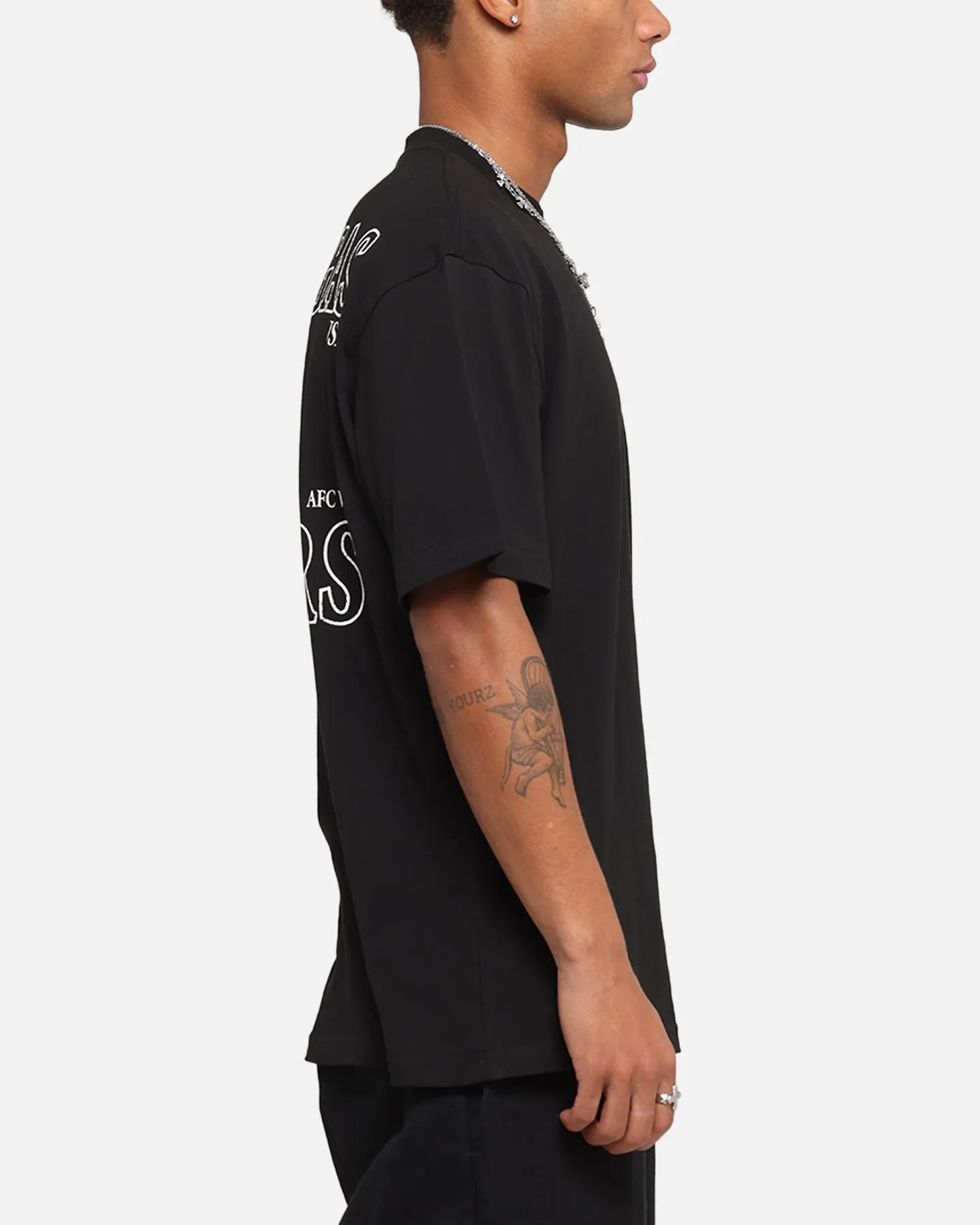 Majestic Athletic Las Vegas Raiders Cassell Wordmark T-Shirt Black
