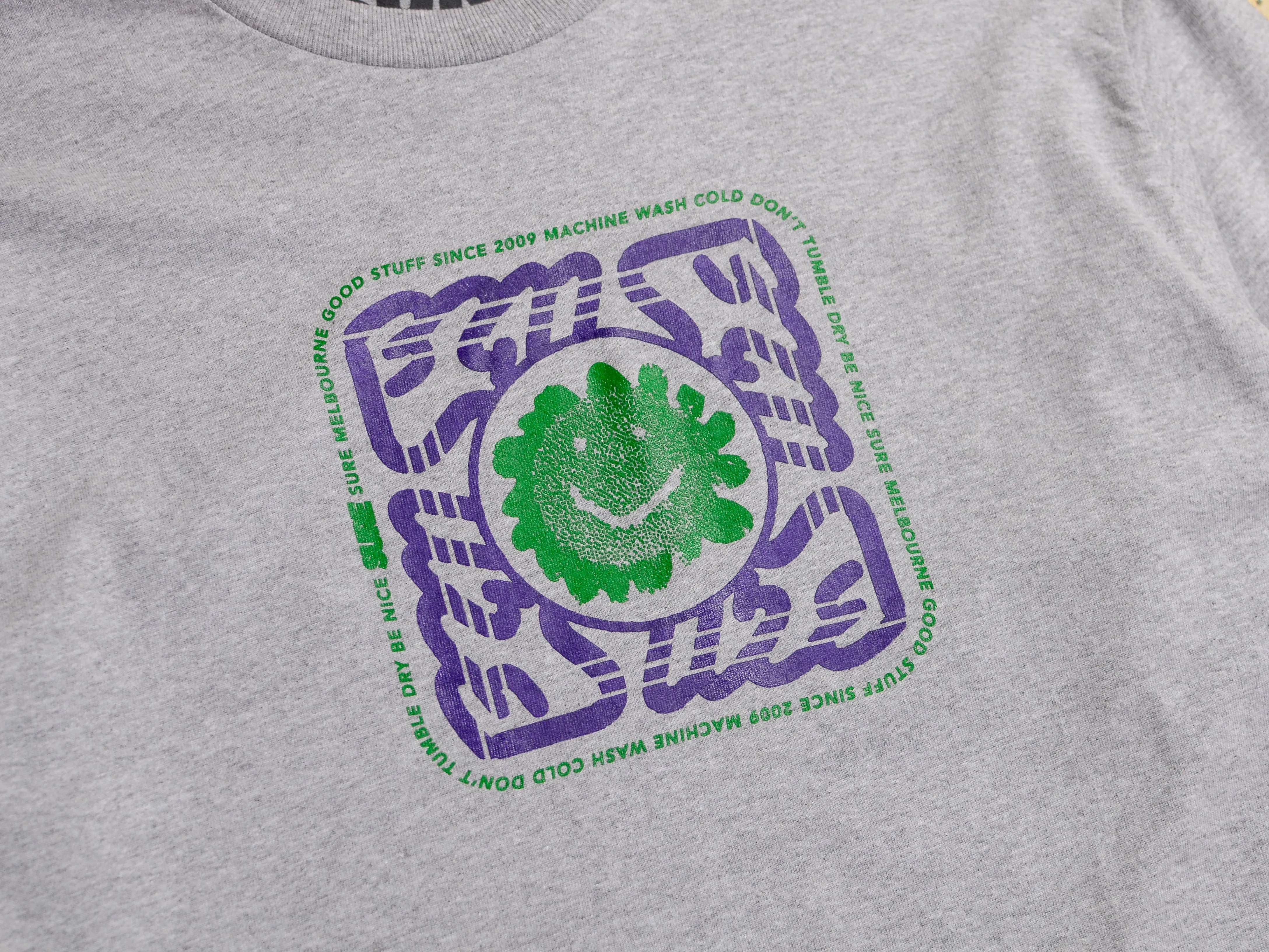 Mansfield Square Long Sleeve T-Shirt - Athletic Heather / Forest