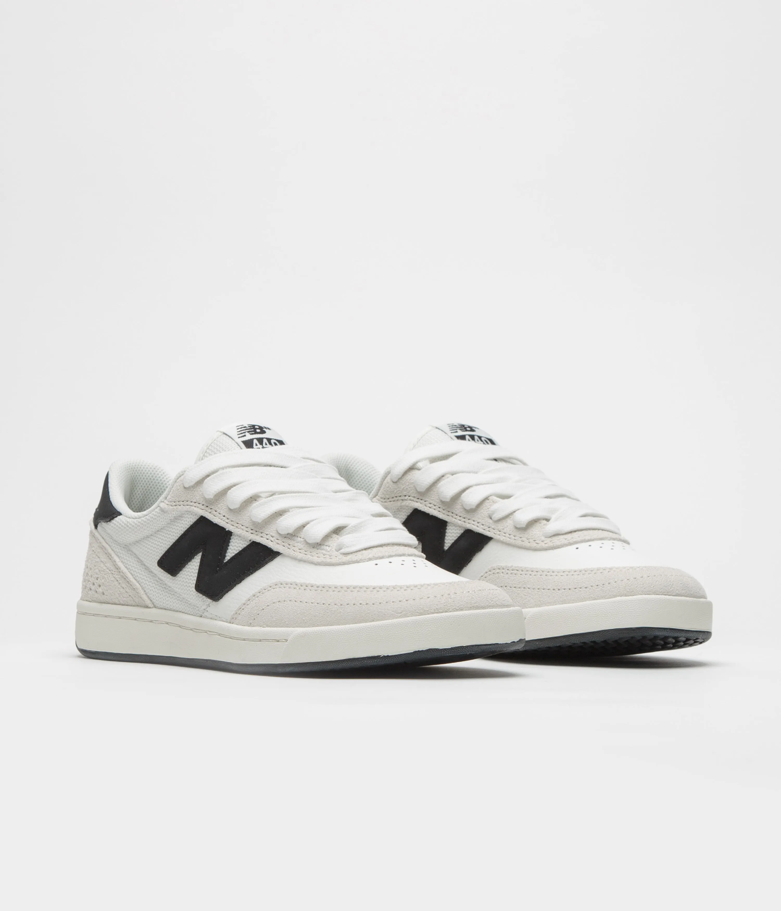 New Balance Numeric 440 V2 Shoes - Sea Salt / Black