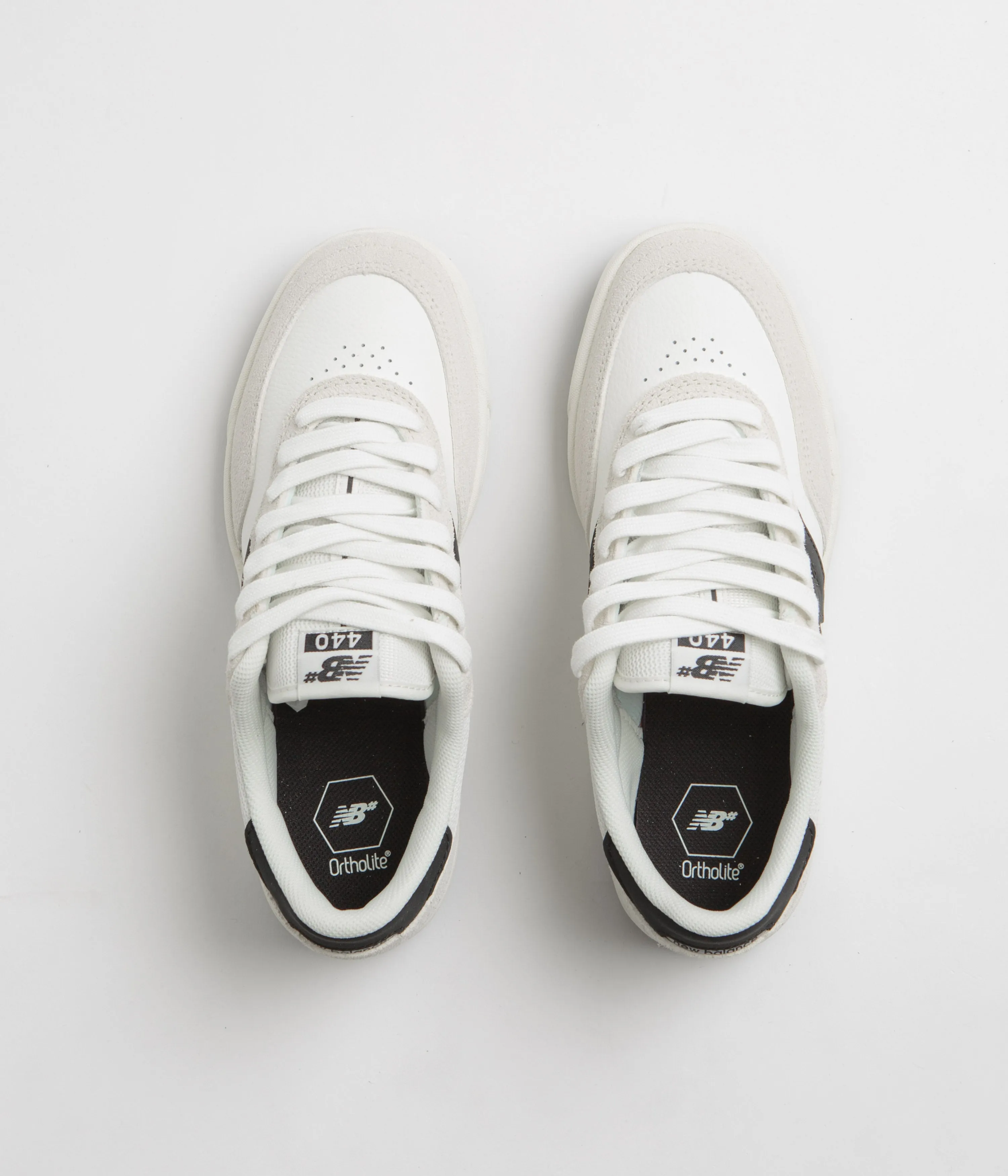 New Balance Numeric 440 V2 Shoes - Sea Salt / Black