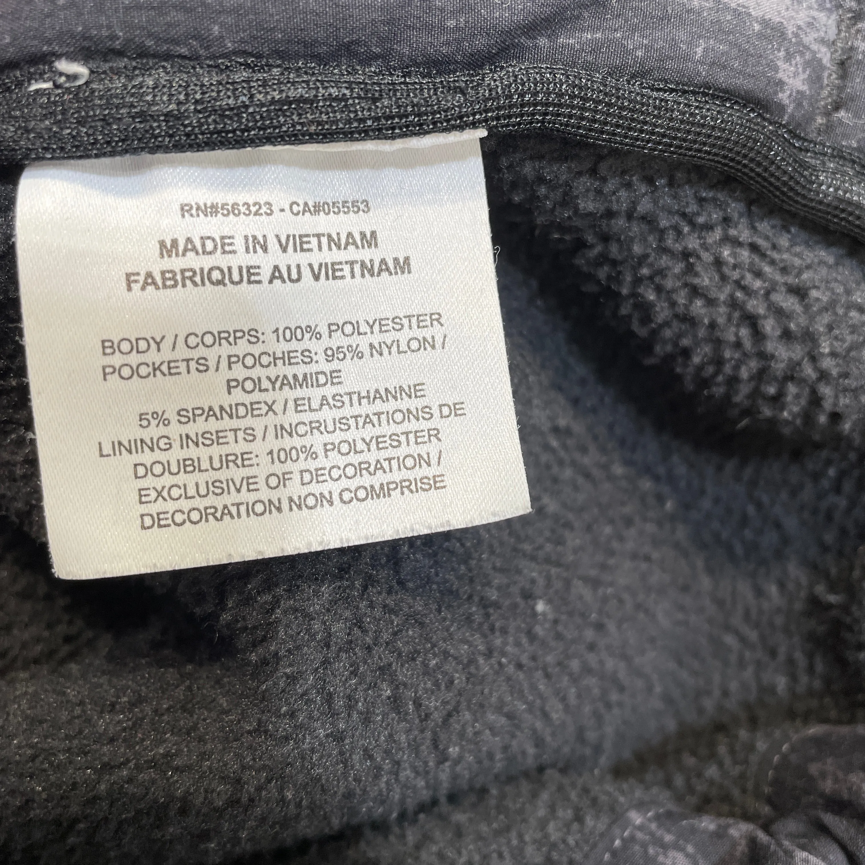 NIKE ACG/Fleece Jkt/M/Cotton/BLK/