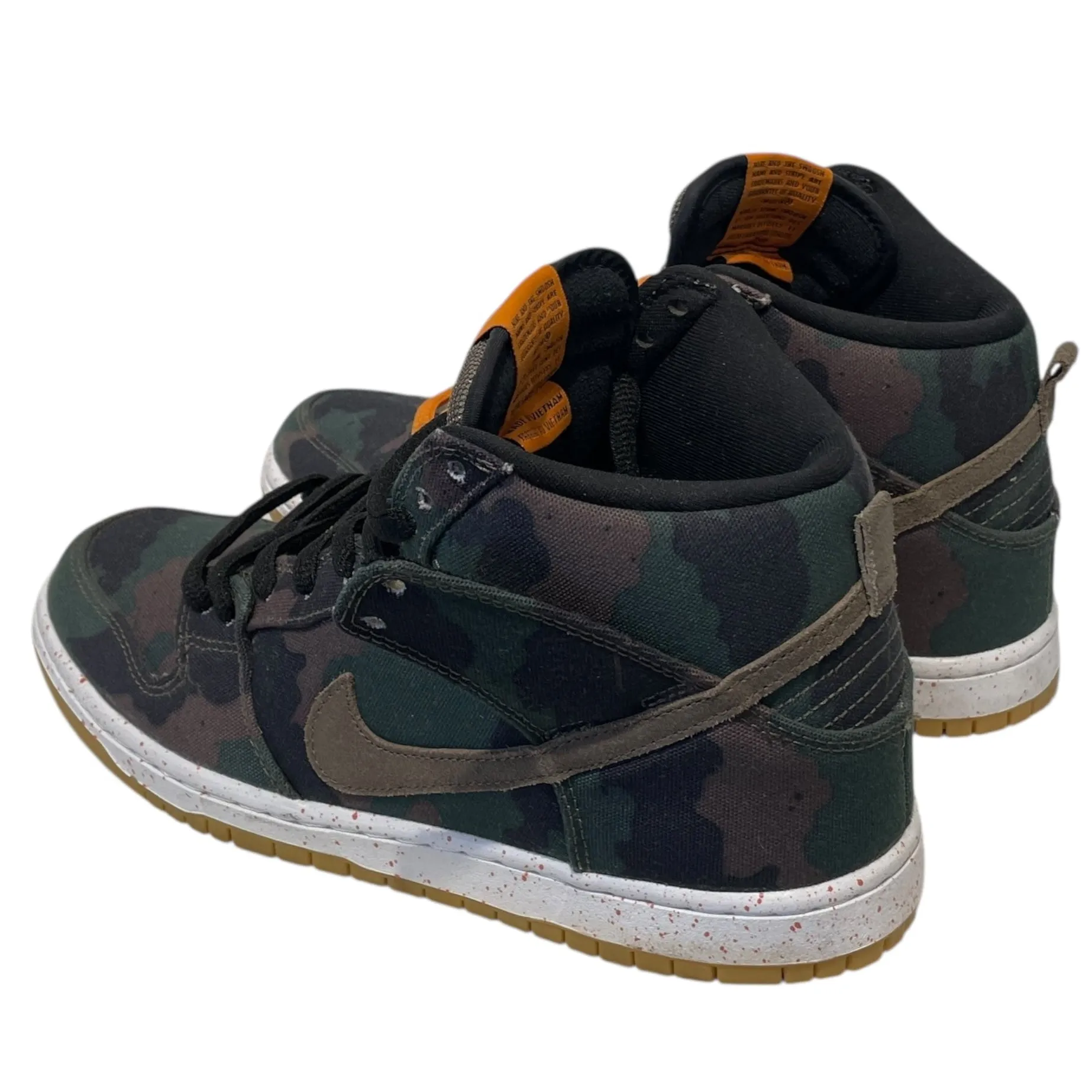 NIKE SB/Hi-Sneakers/US 8/Camouflage/GRN/fiveoneo
