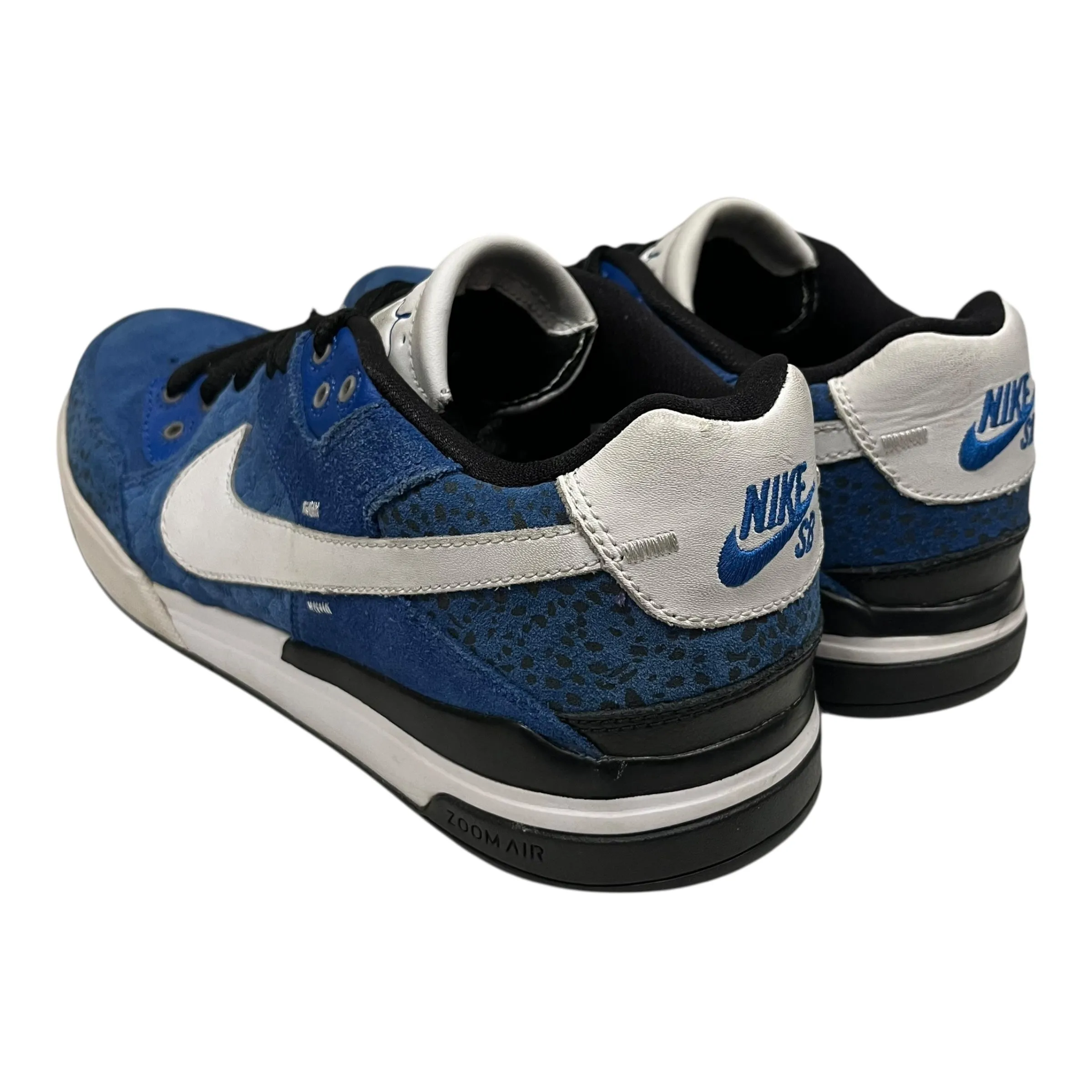 NIKE SB/Low-Sneakers/US 8/Suede/BLU/Zoom Paul Rodriguez 3 Blue