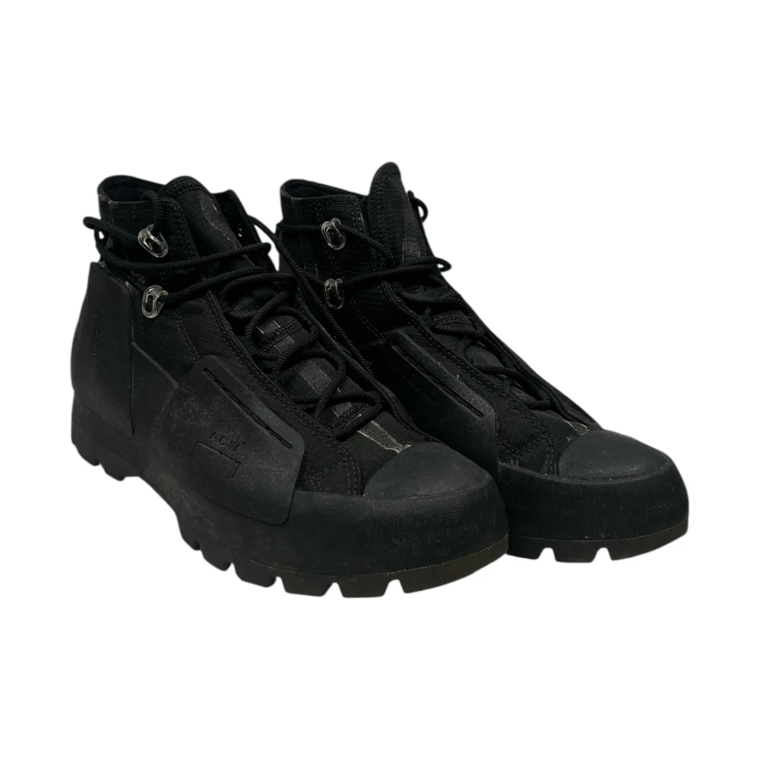 NIKE/A-COLD-WALL/Hi-Sneakers/US 8.5/Cotton/BLK/LUGGED