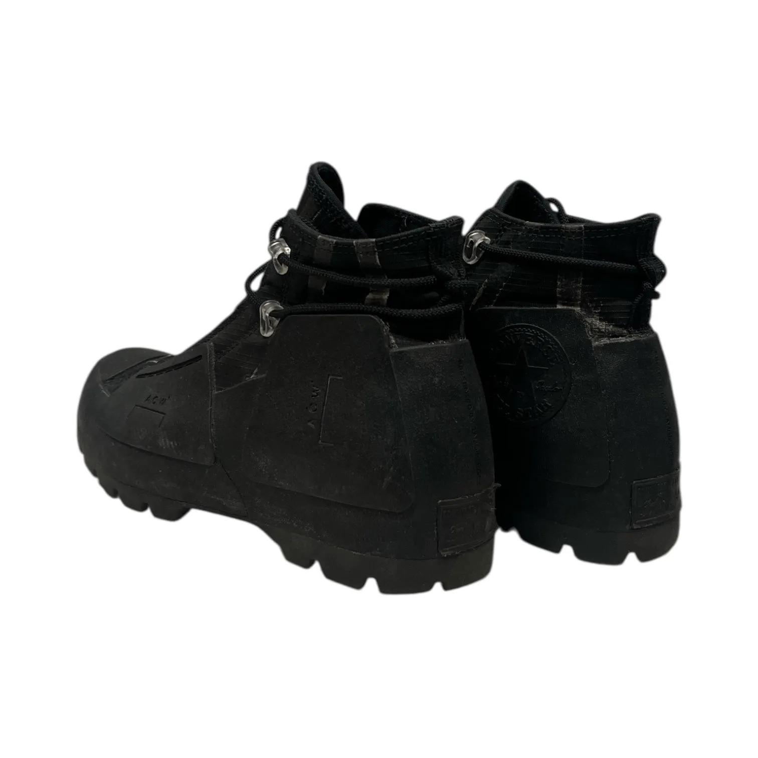 NIKE/A-COLD-WALL/Hi-Sneakers/US 8.5/Cotton/BLK/LUGGED