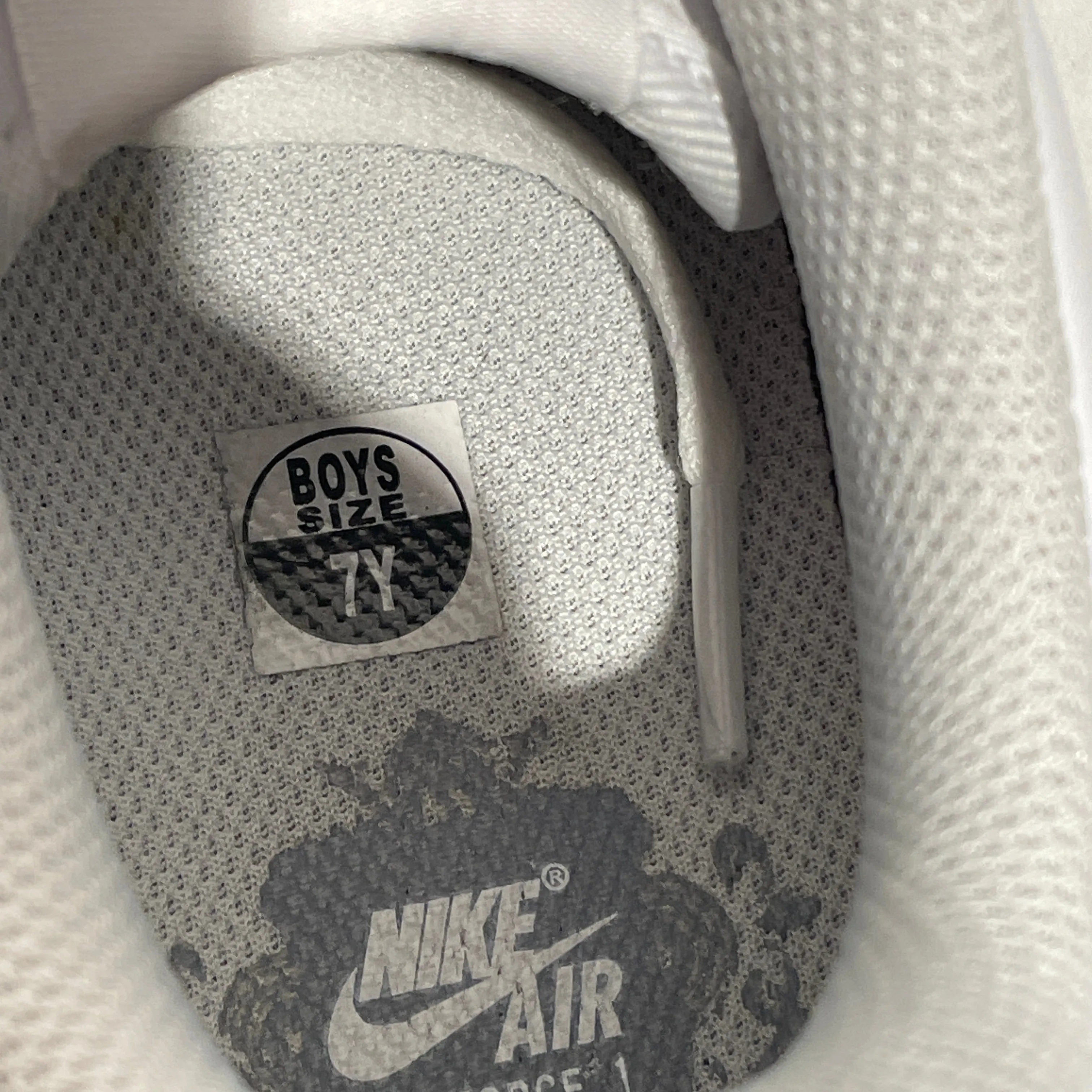NIKE/AIR FORCE 1 LE/Low-Sneakers/US 8.5/Leather/WHT/FV5951-111