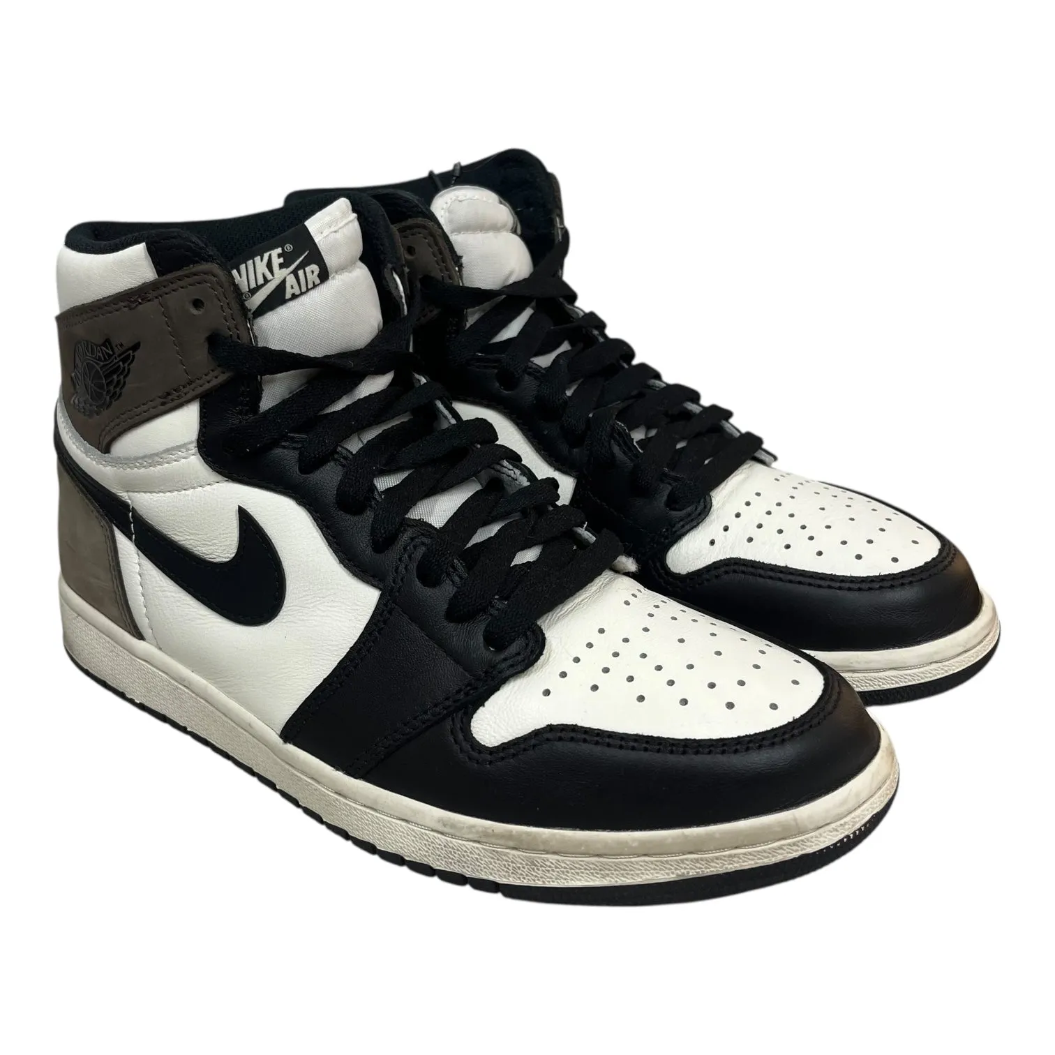 NIKE/AIR JORDAN 1 RETRO HIGH OG/Hi-Sneakers/US 9/Leather/WHT/555088-105