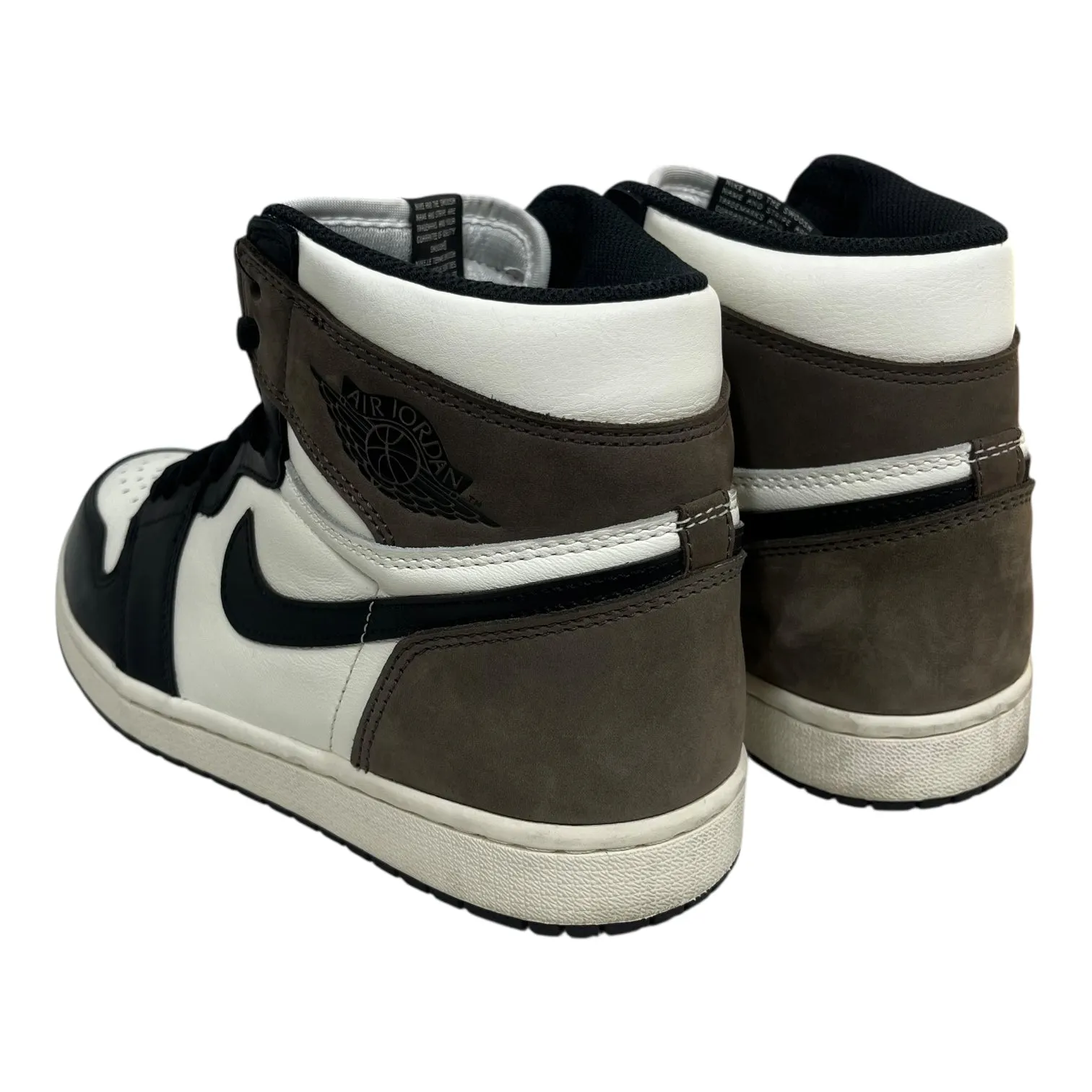 NIKE/AIR JORDAN 1 RETRO HIGH OG/Hi-Sneakers/US 9/Leather/WHT/555088-105
