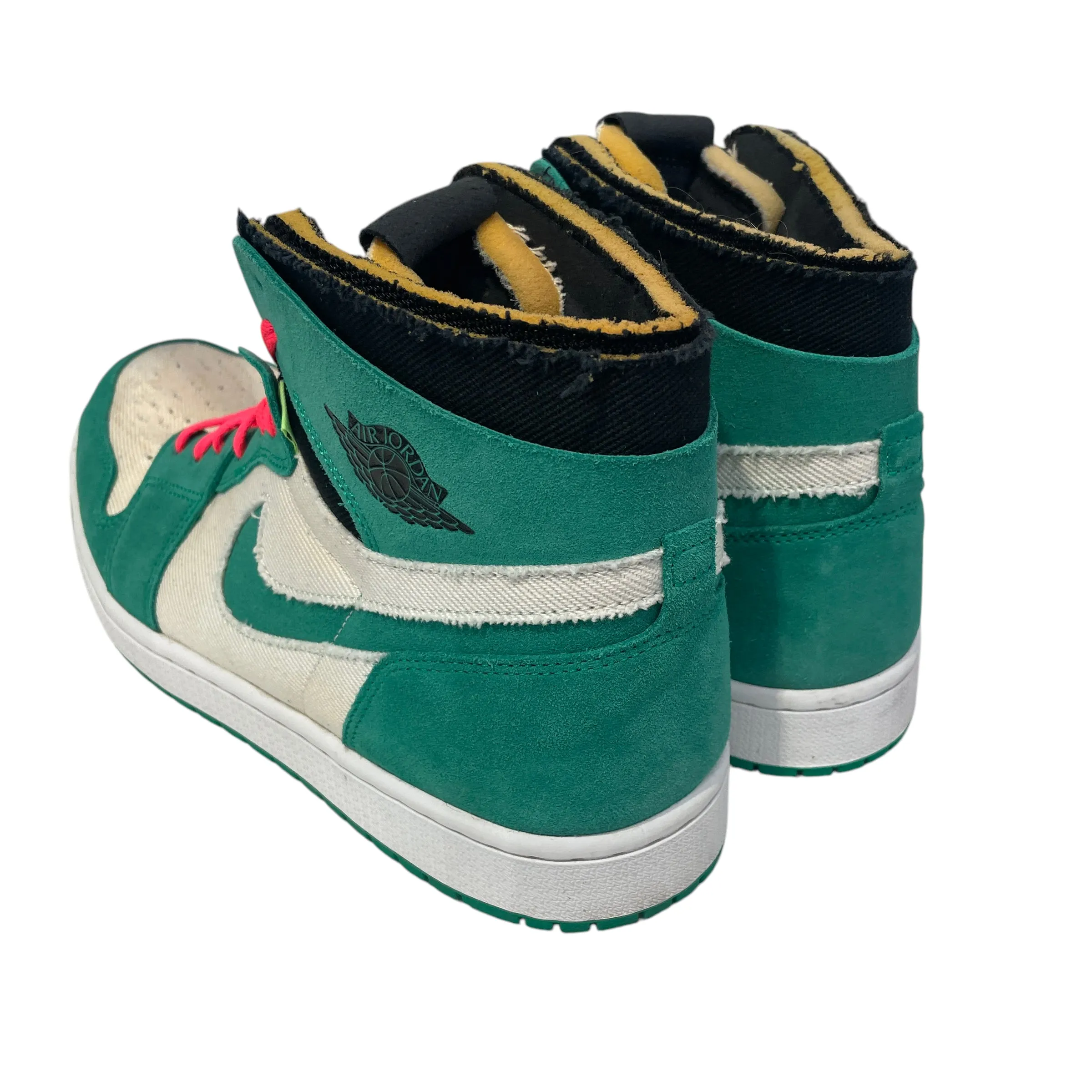 NIKE/AIR JORDAN 1 ZOOM CMFT/Hi-Sneakers/US 11/Cotton/GRN/CT0978-300