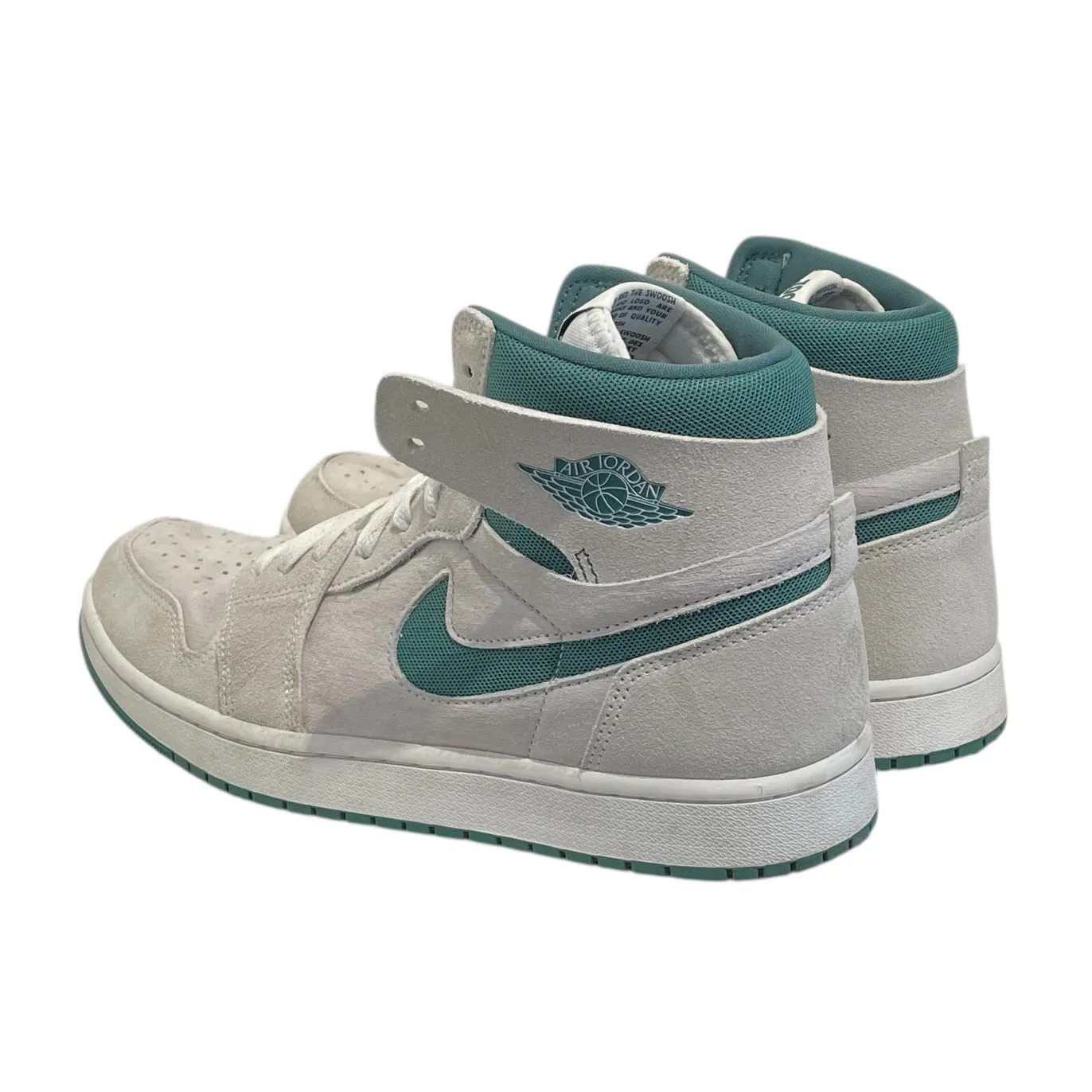 NIKE/AIR JORDAN 1 ZOOM COMFORT 2/Hi-Sneakers/US 10.5/WHT/DV1307-130