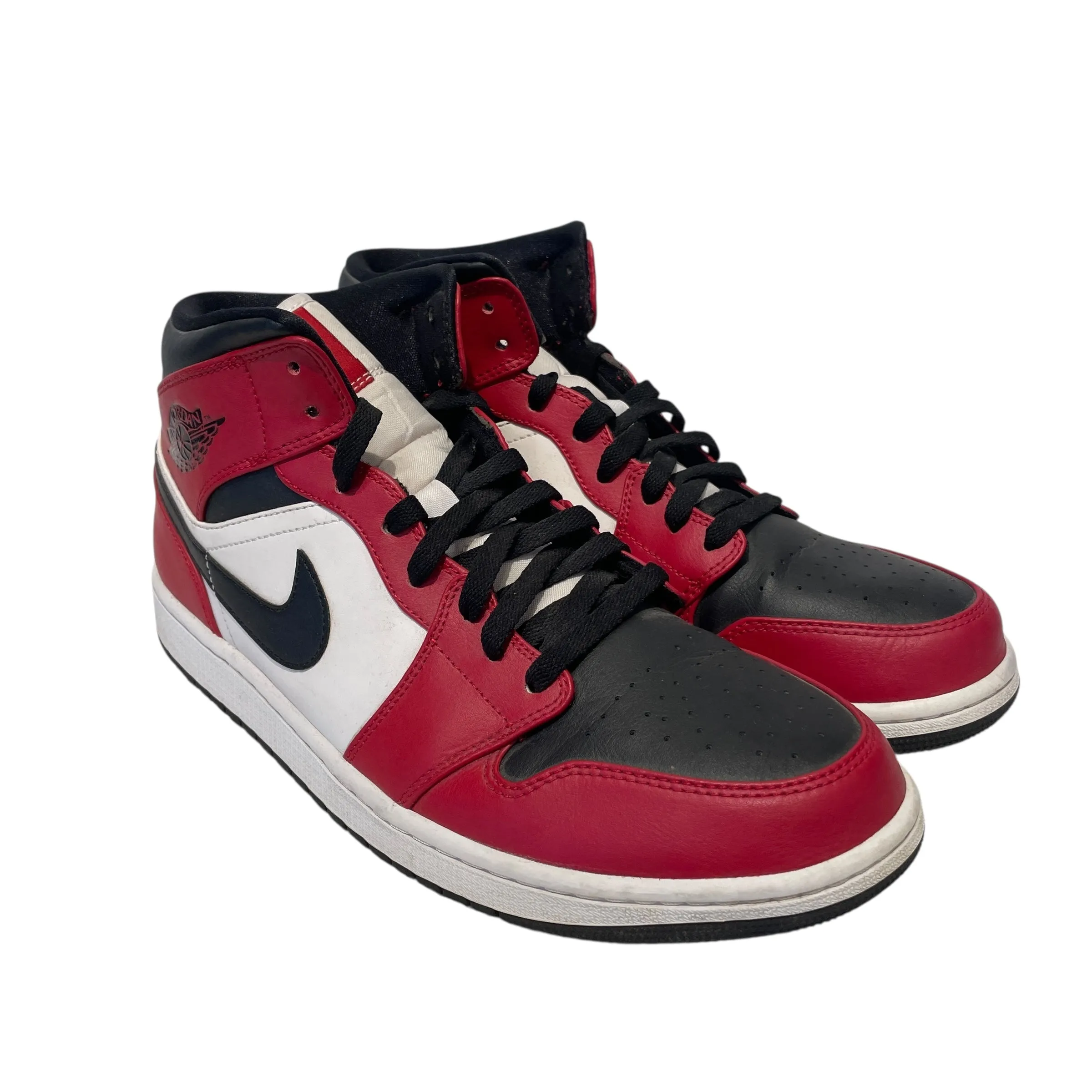 NIKE/Hi-Sneakers/US 11.5/Leather/RED/JORDAN 1 CHICAGO