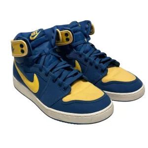 NIKE/Hi-Sneakers/US 12/Cotton/BLU/KO !