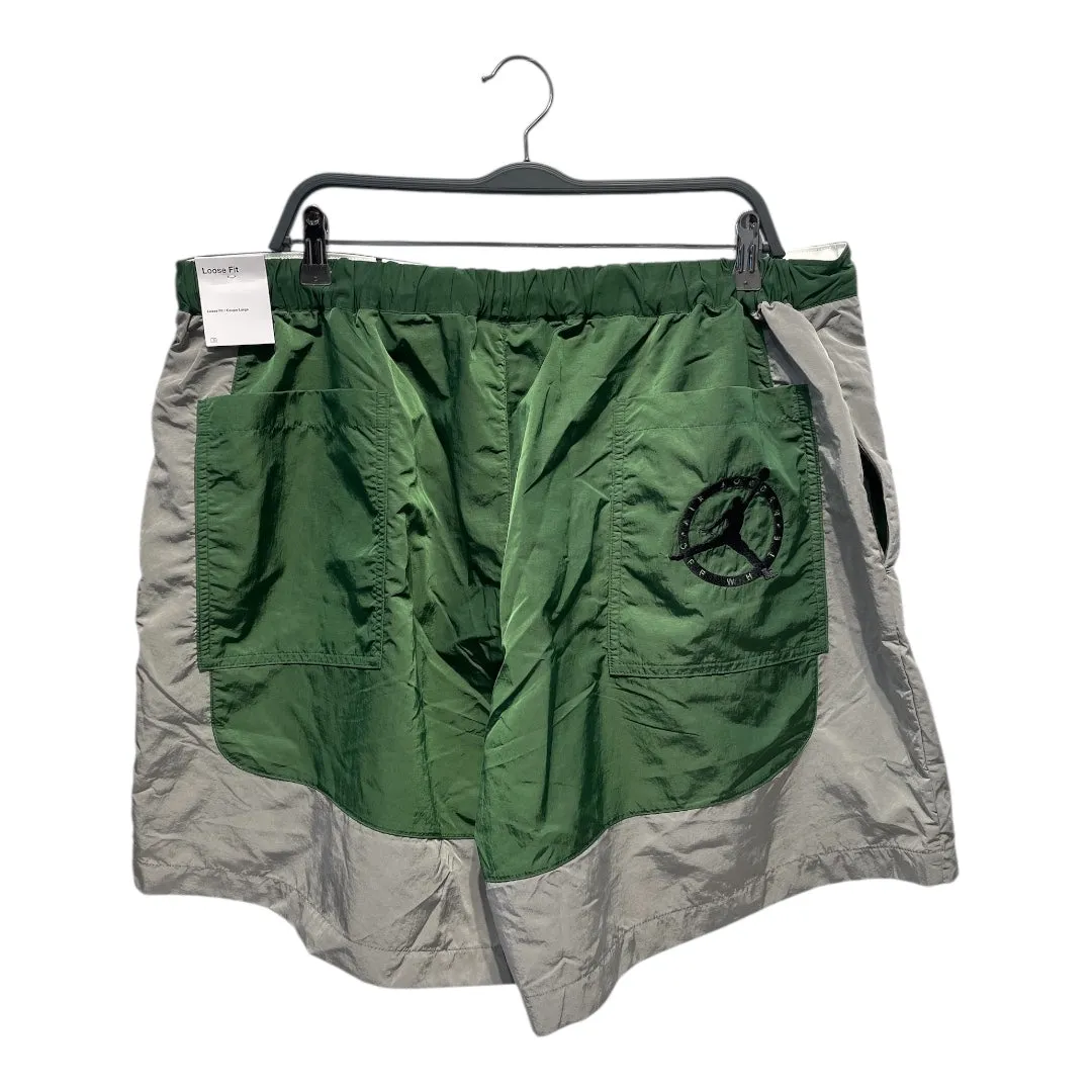 NIKE/Shorts/XXXL/Nylon/GRN/Jordan x Off-White Green Short